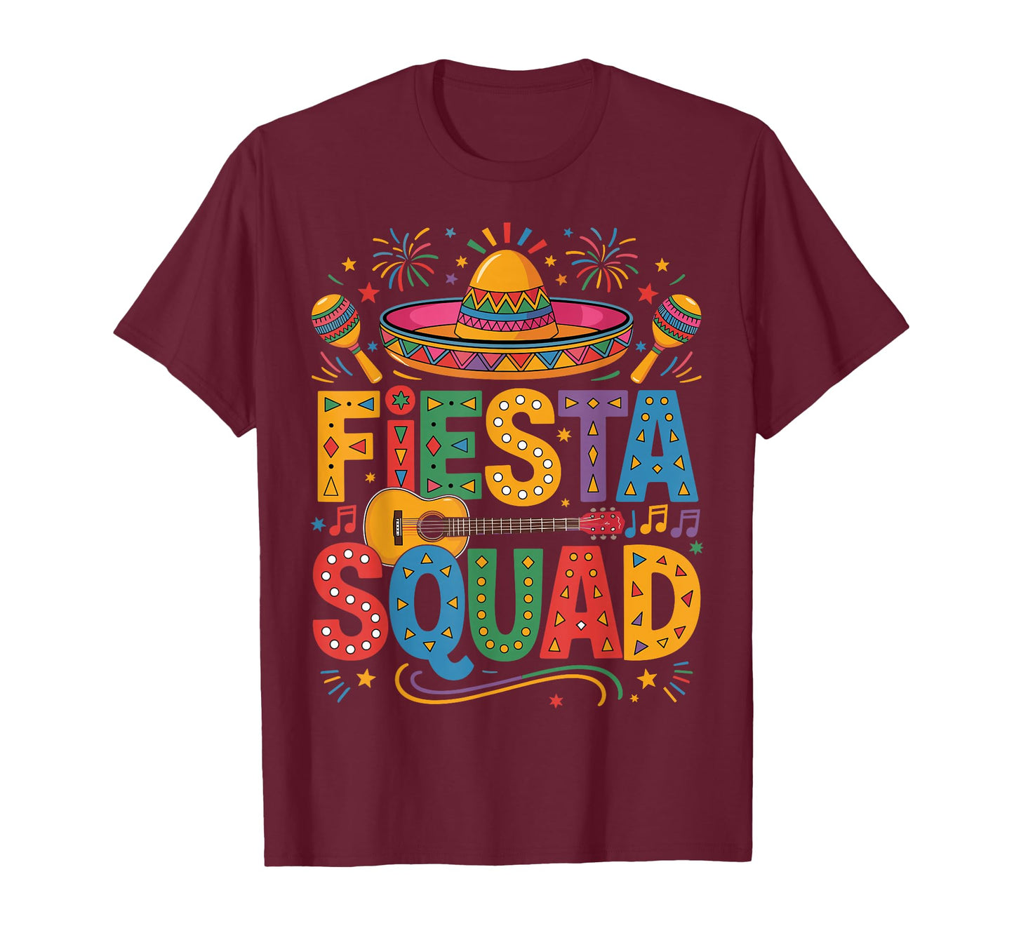 Fiesta Squad Cinco de Mayo Fiesta Mexican T-Shirt