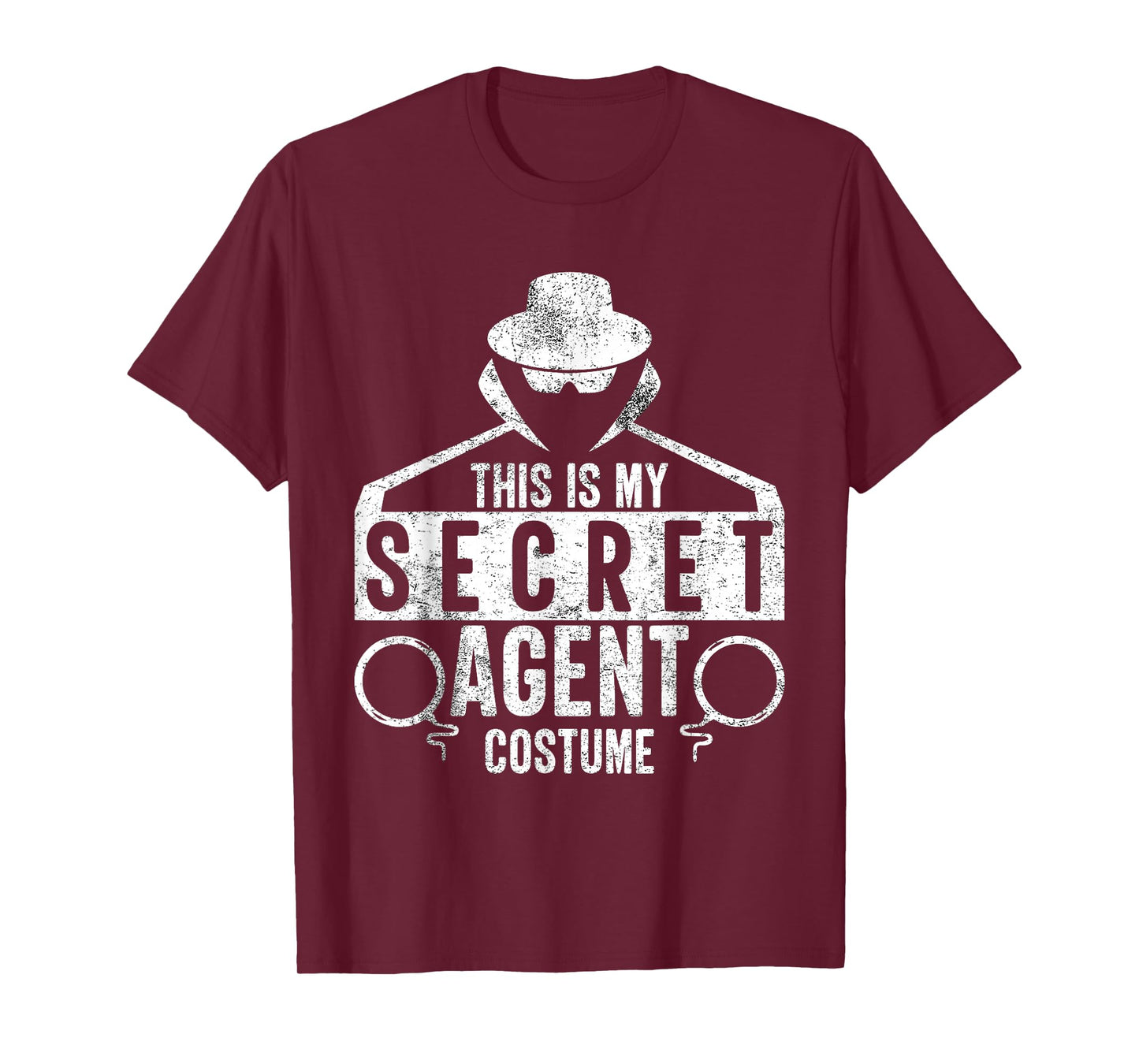 Funny 'This is my Secret Agent Costume' T-Shirt