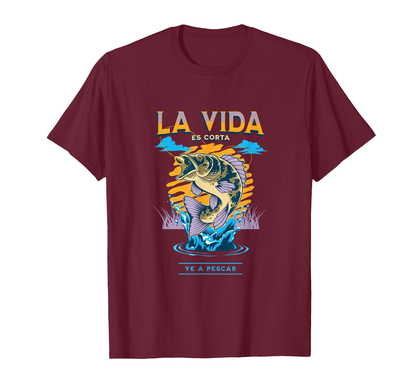 Sarcastic Spanish Fishing En Espanol Para Pescador T-Shirt