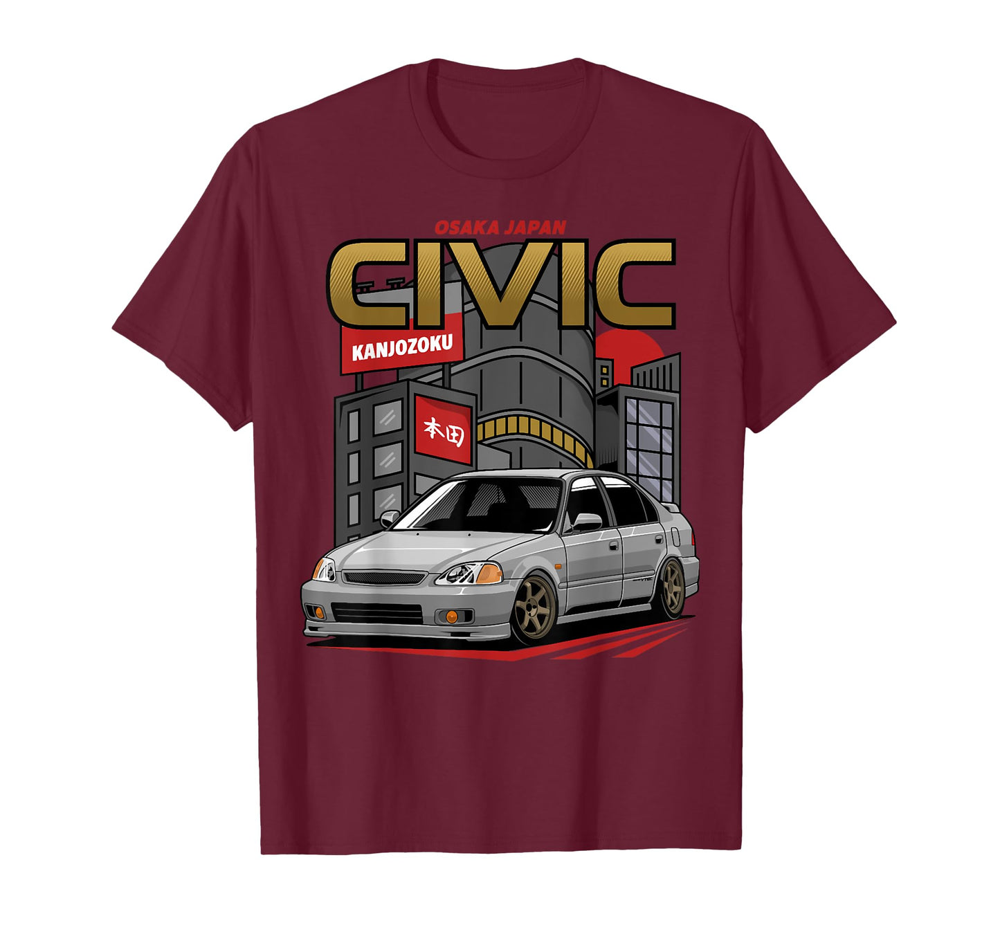 Civic EK Type R Japanese Car T-Shirt