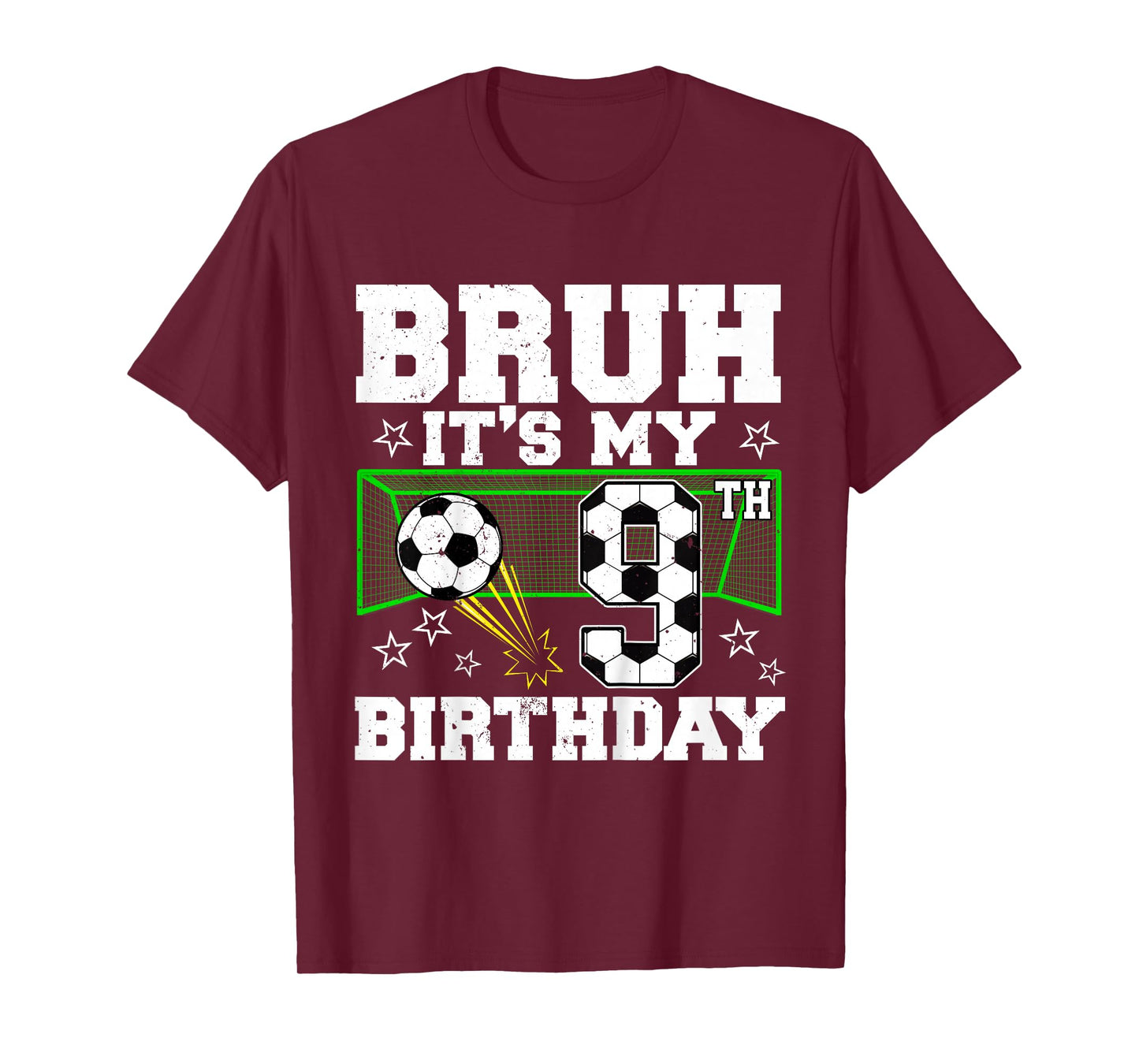 It's My 9th Birthday Boy Soccer 9 Years Old T-Shirt