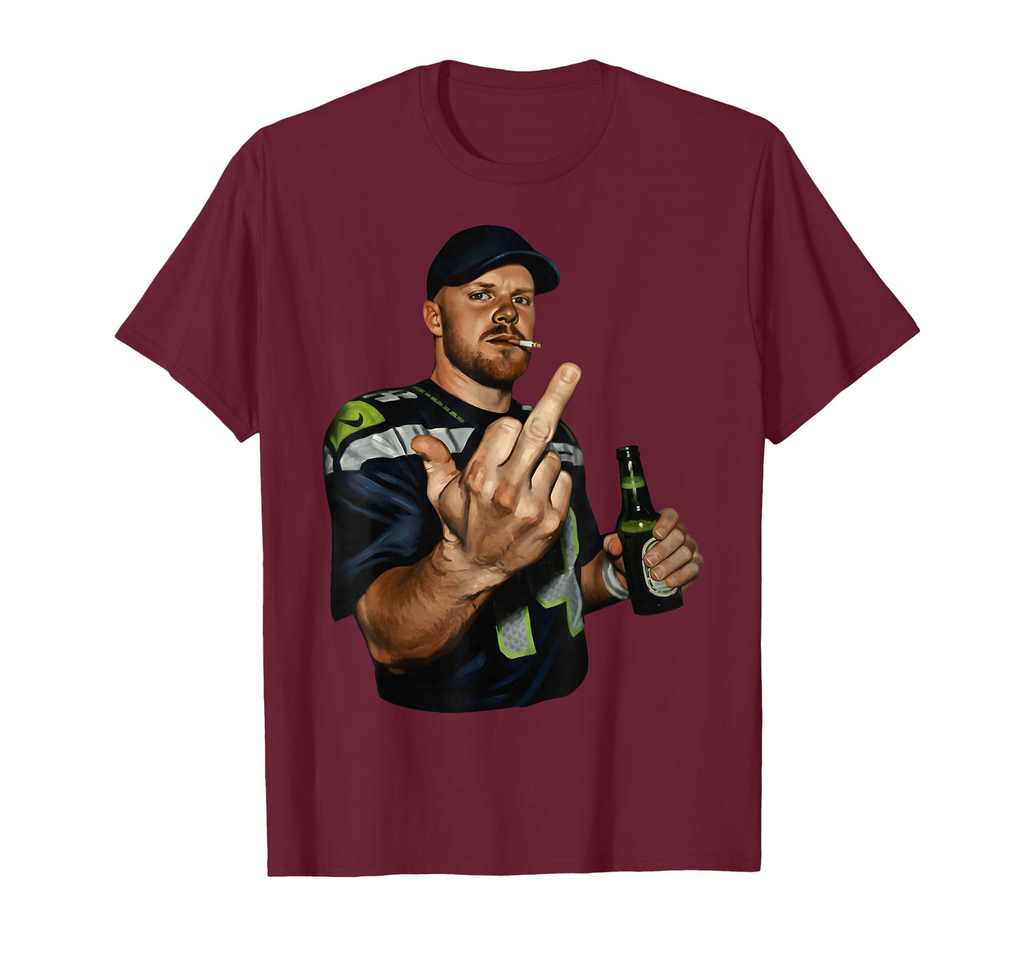 sam Middle Finger Funny for Men Women T-Shirt