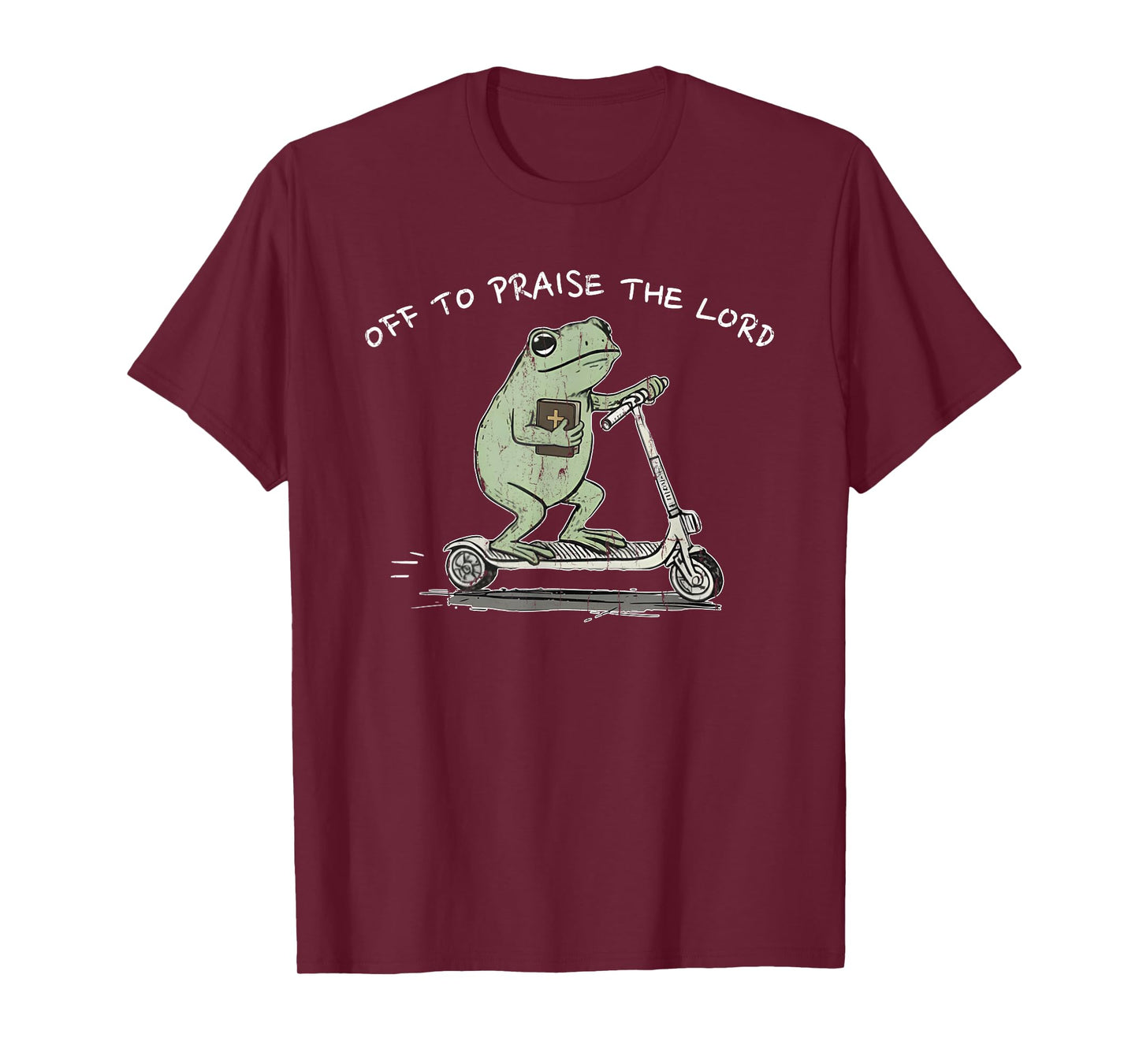 Off to Praise The Lord, Funny Christian T-Shirt