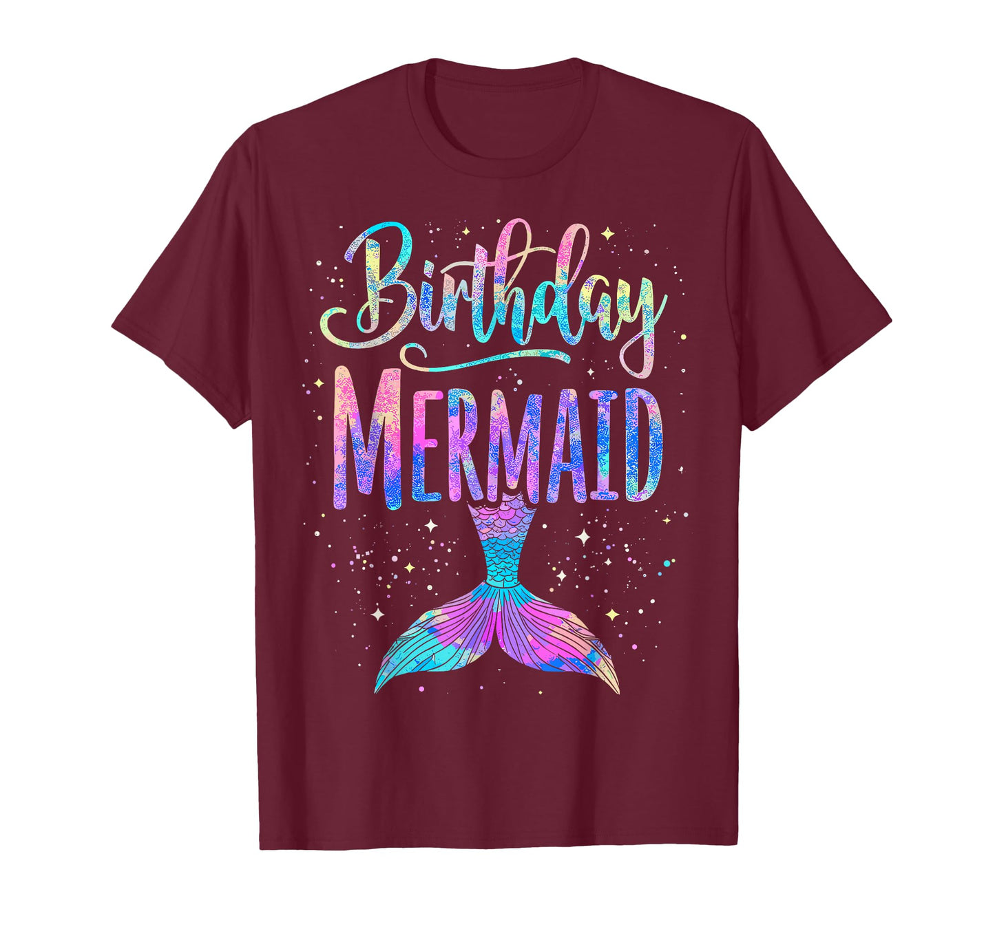 Birthday Mermaid Party Girl Mermaid T-Shirt