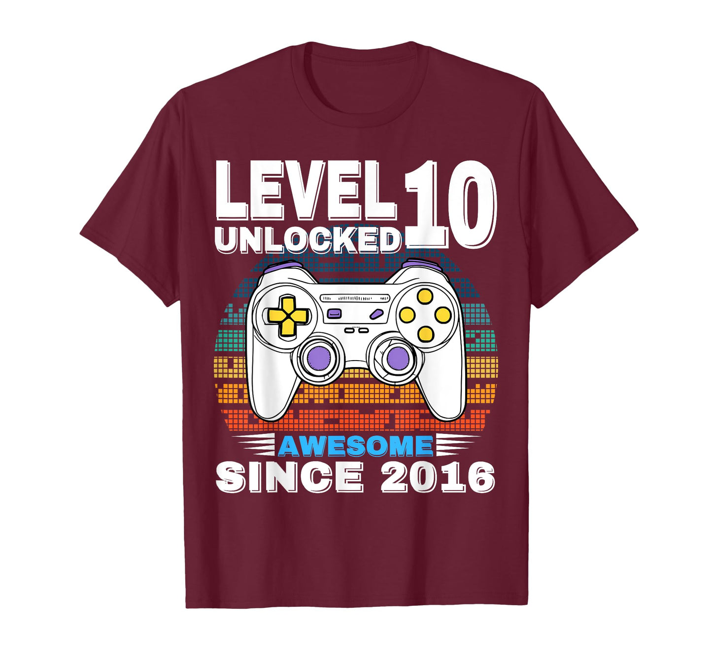 10 Year Old Bday Decorations Son Boy 10yr 2016 10th Birthday T-Shirt