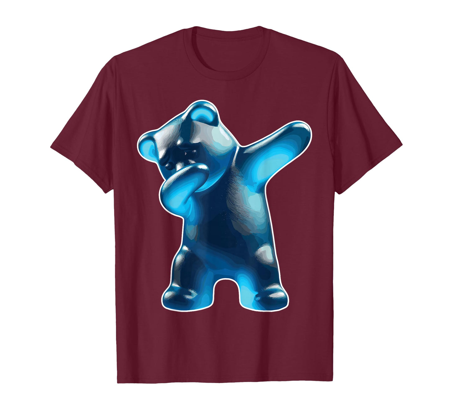 Gummy Bear, Blue Gummy Bear, Dabbing Gummy Bear T-Shirt