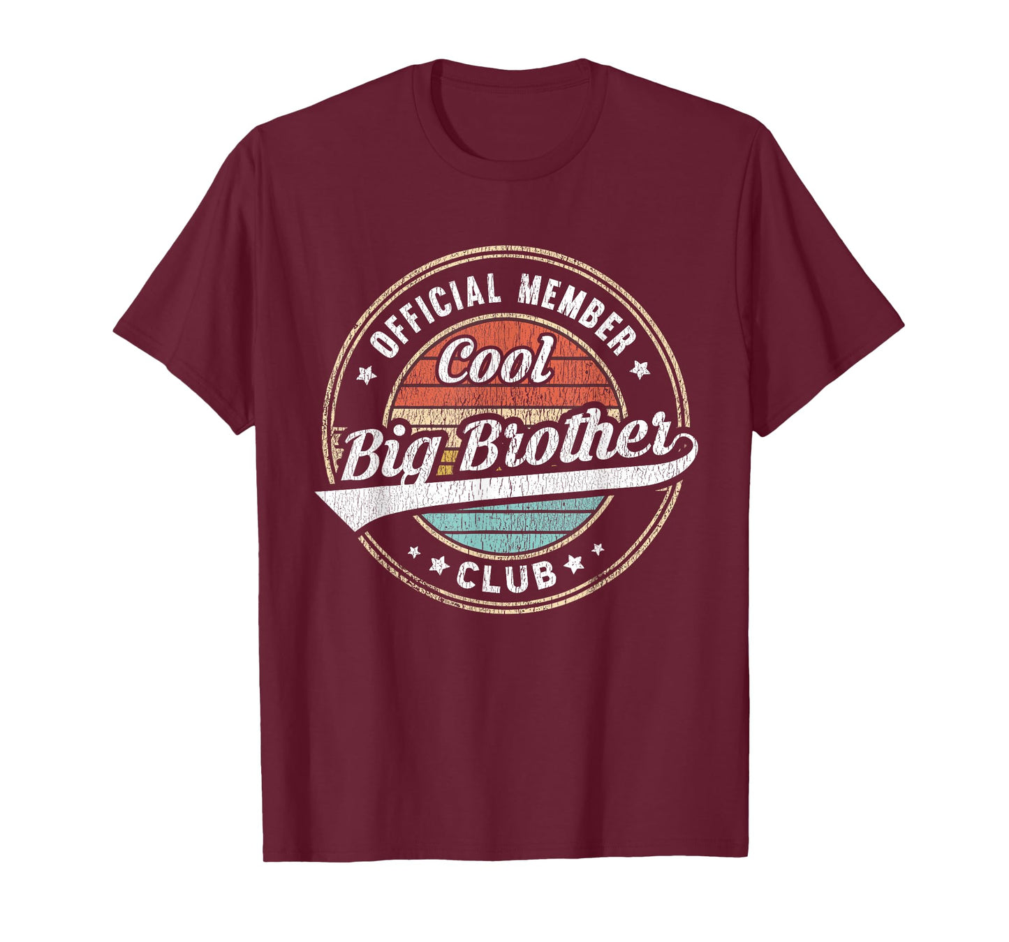 Official Member Cool Big Brother Club Funny Big Bro T-Shirt