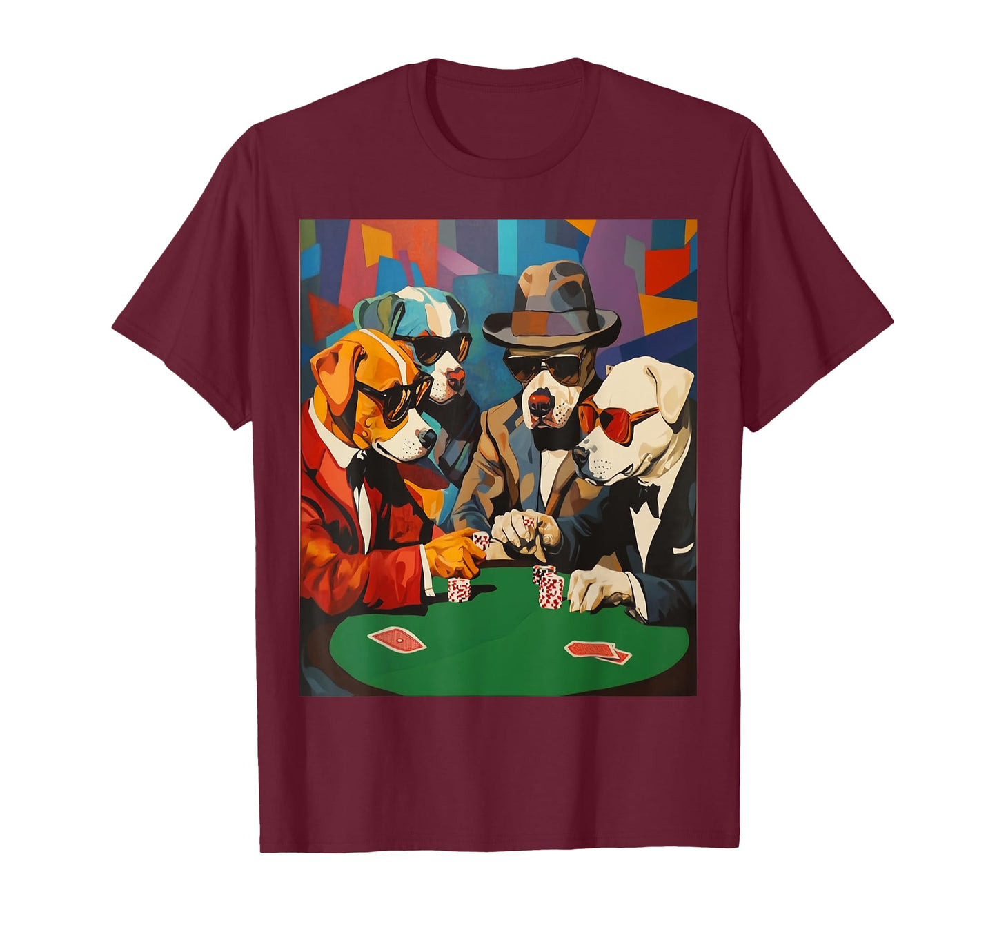 Dogs Playing Poker T-Shirt
