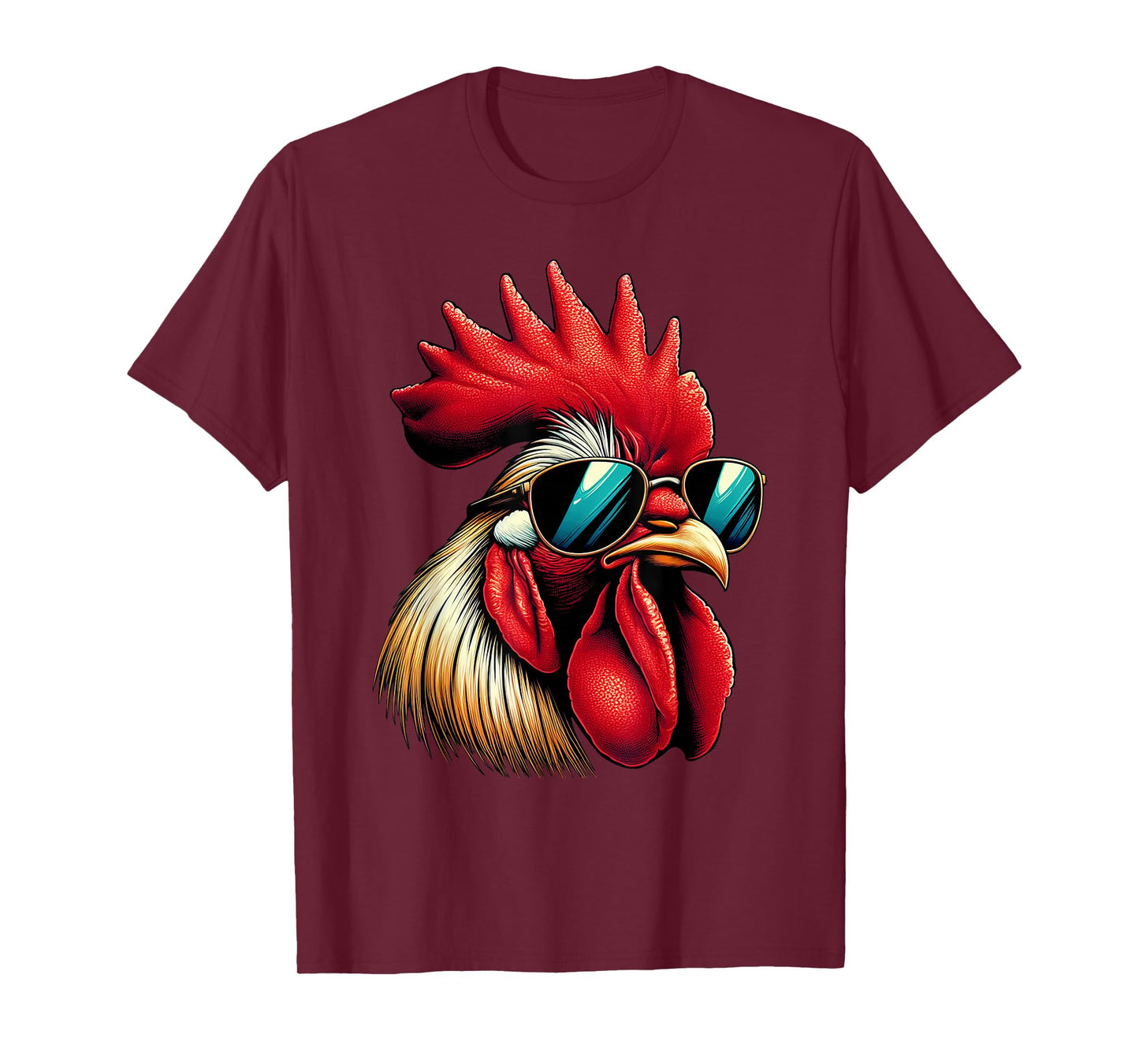 Cool Rooster Design For Men Women Kids Chicken Rooster Lover T-Shirt