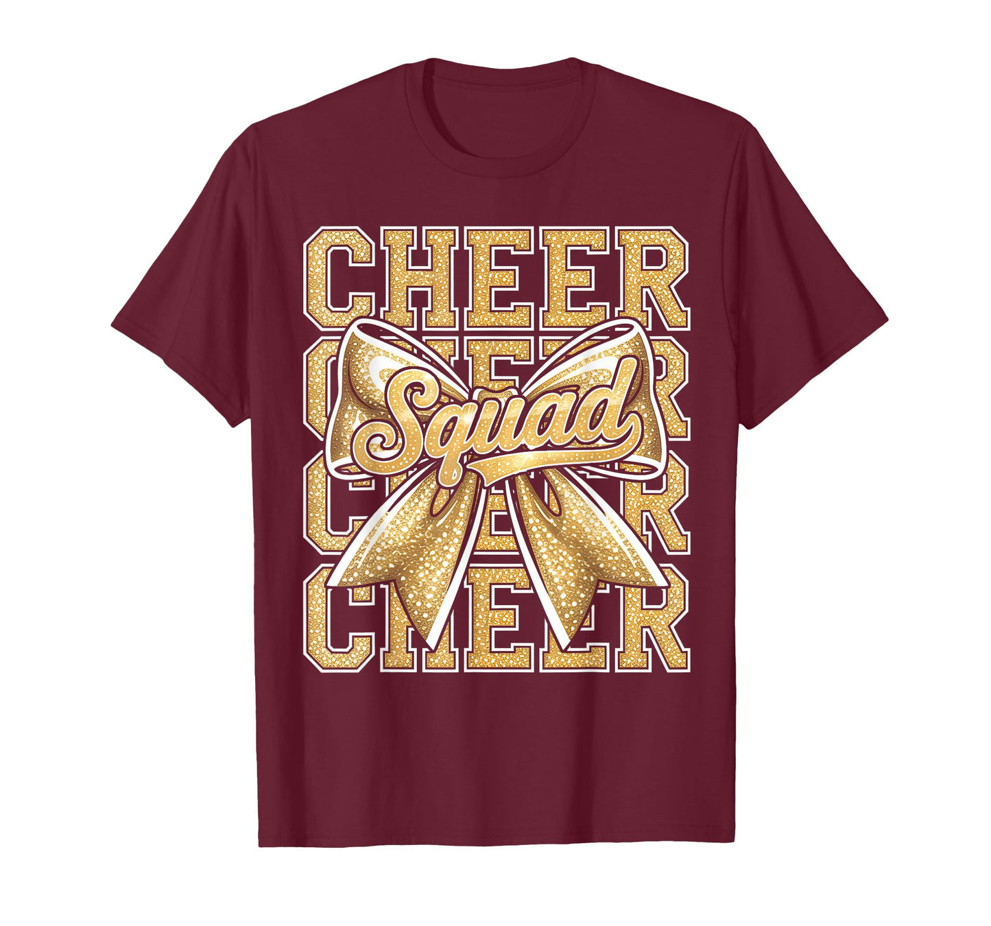 Cheer Youth Team Cheerleader Sport Girls Funny Mom Gift T-Shirt