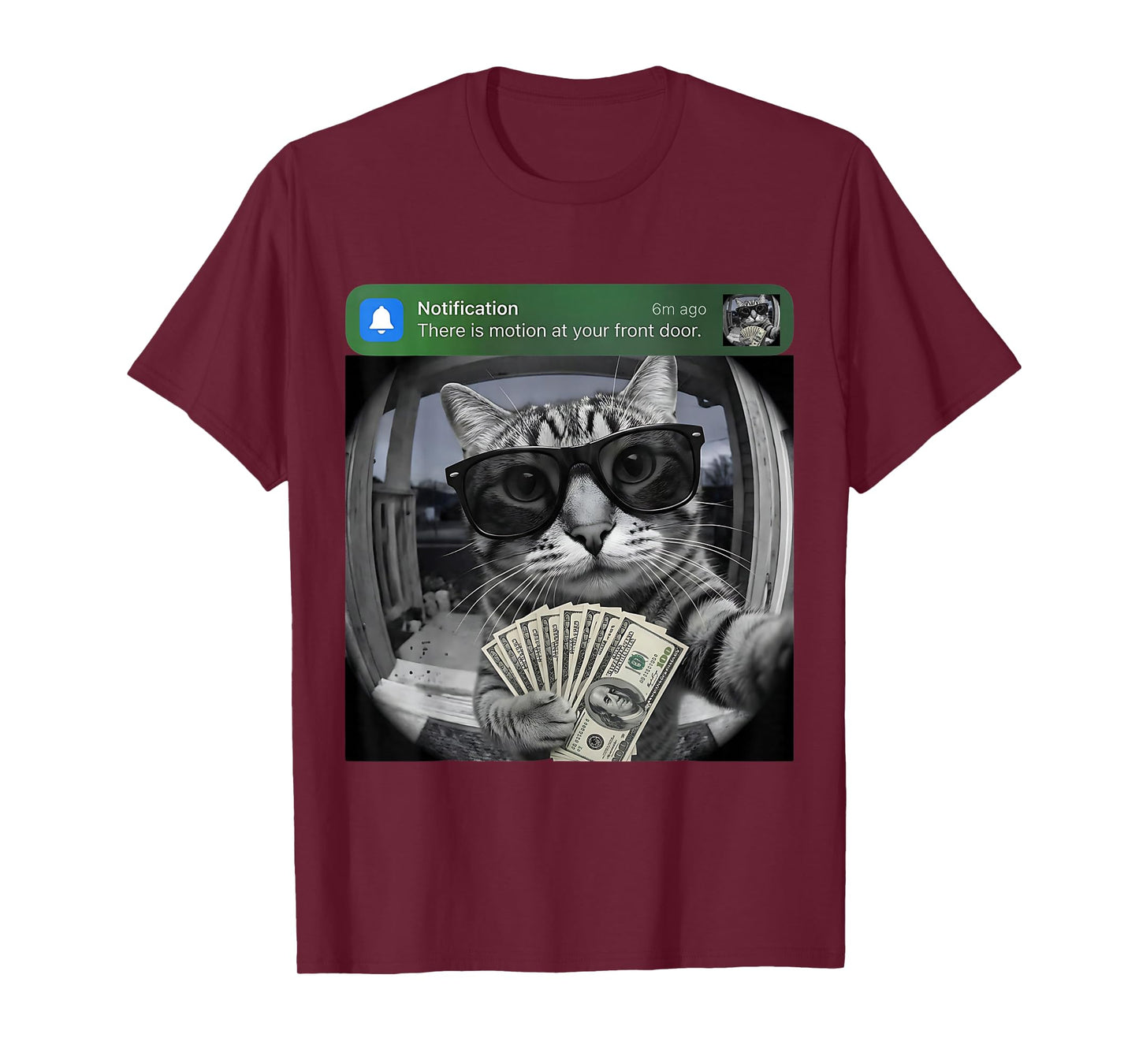 There is Motion at Your Front Door Funny Cat Motion T-Shirt