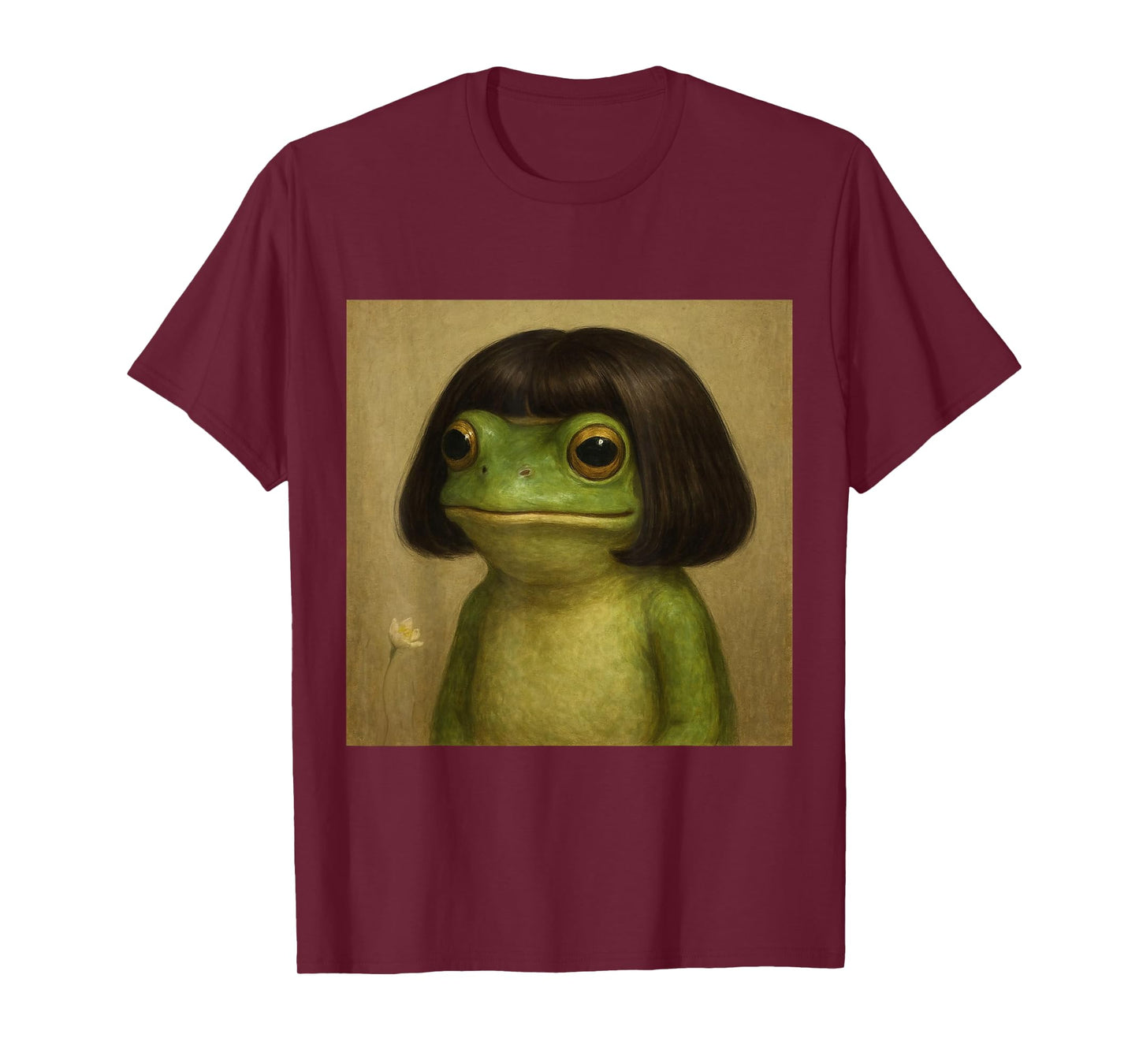 Funny Frog Bob Haircut Meme for Men Women Kids T-Shirt