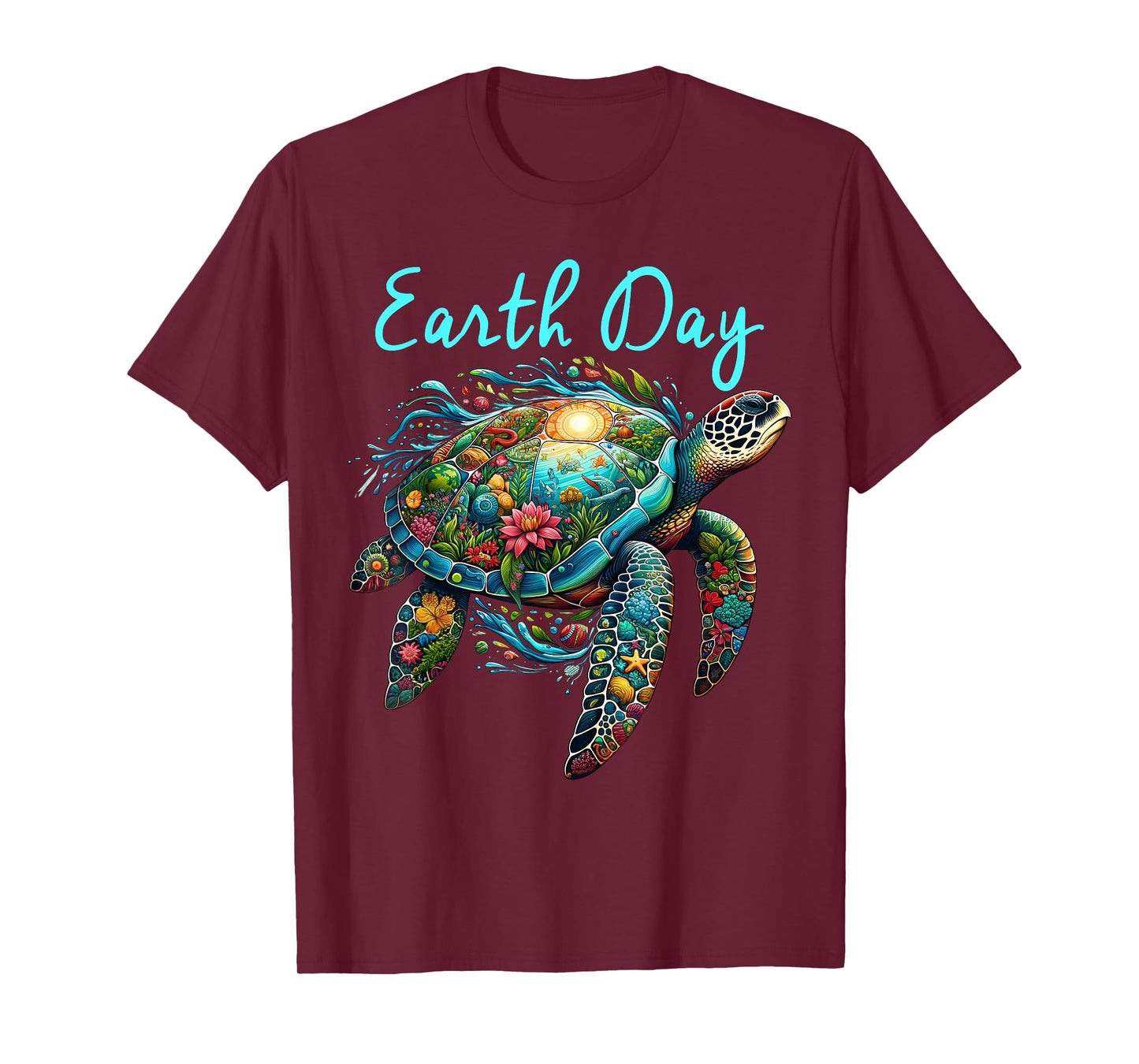 Sea Turtle Earth Day Save The Earth T-Shirt