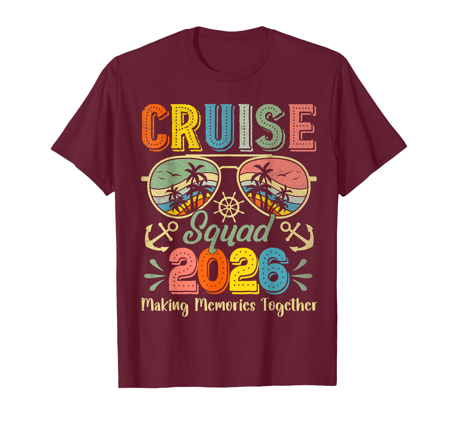Cruise Squad 2026 Family Group Matching Summer Vacation T-Shirt