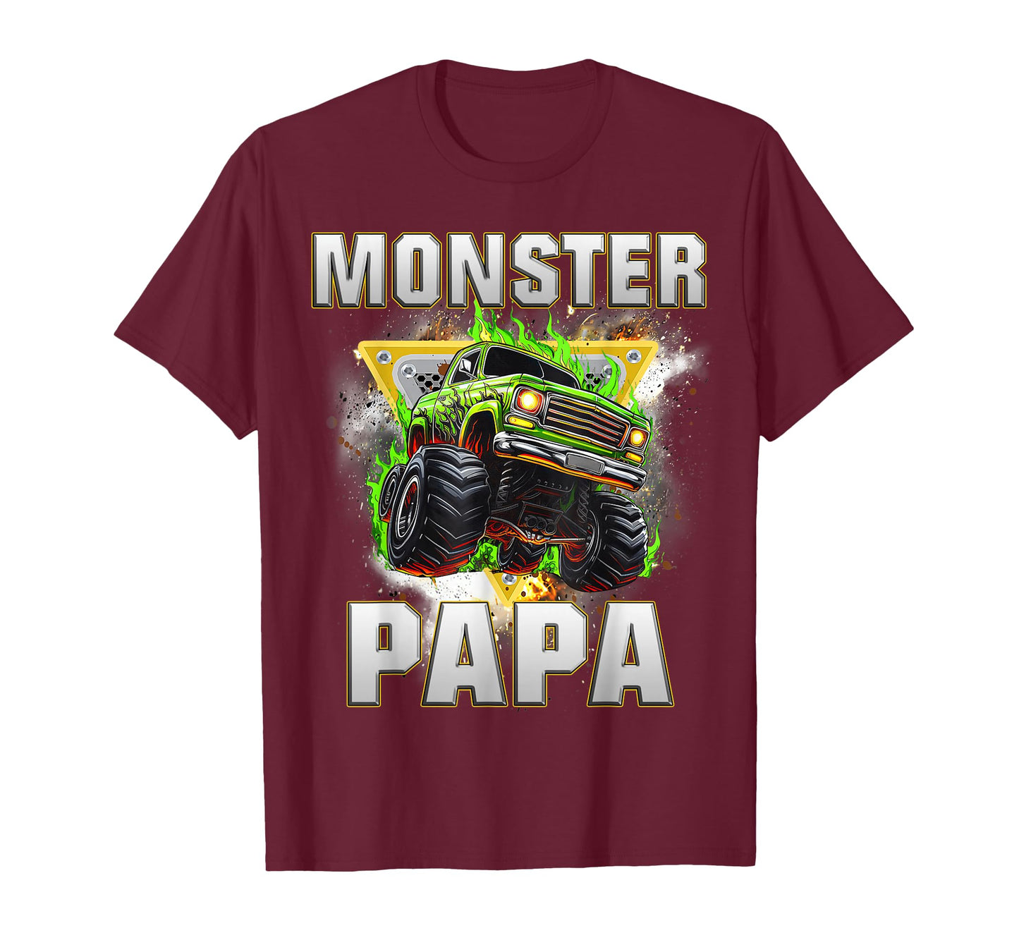 Monster Truck Papa Monster Truck Are My Jam Boys Kids T-Shirt