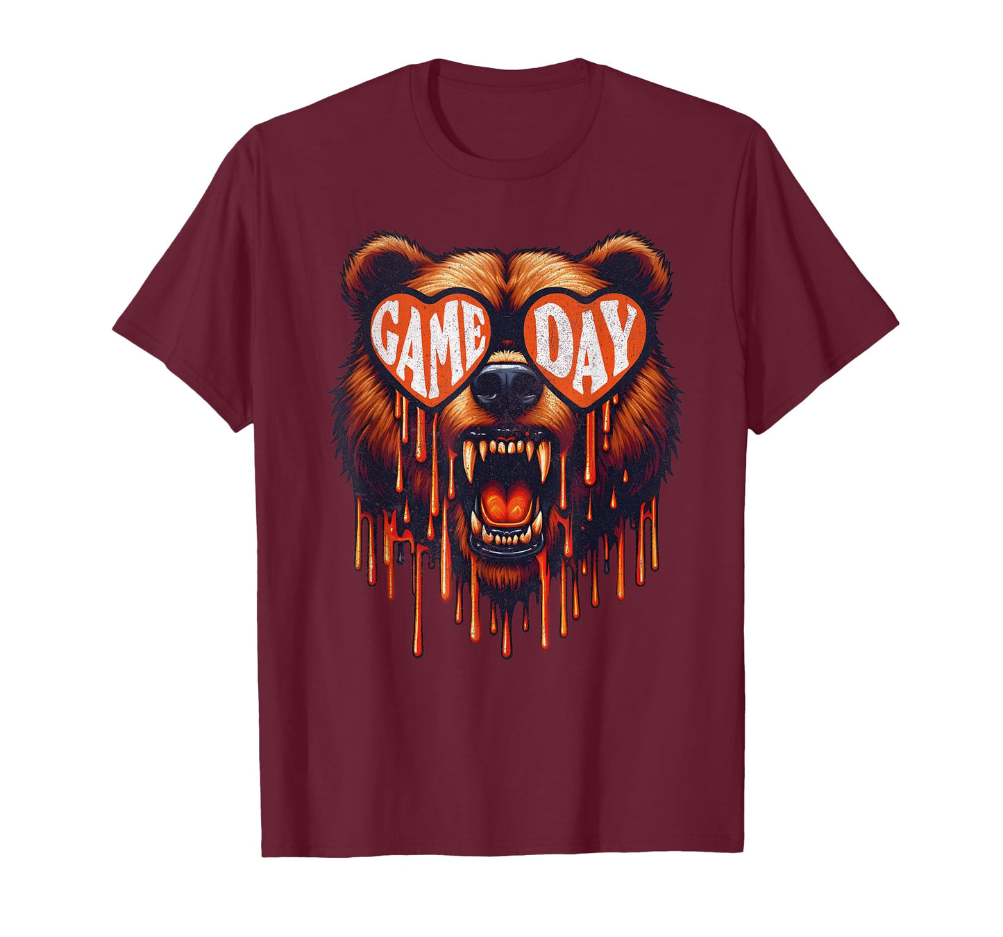 Bears Lovers Game Day Retro Bear Men Women Kids T-Shirt