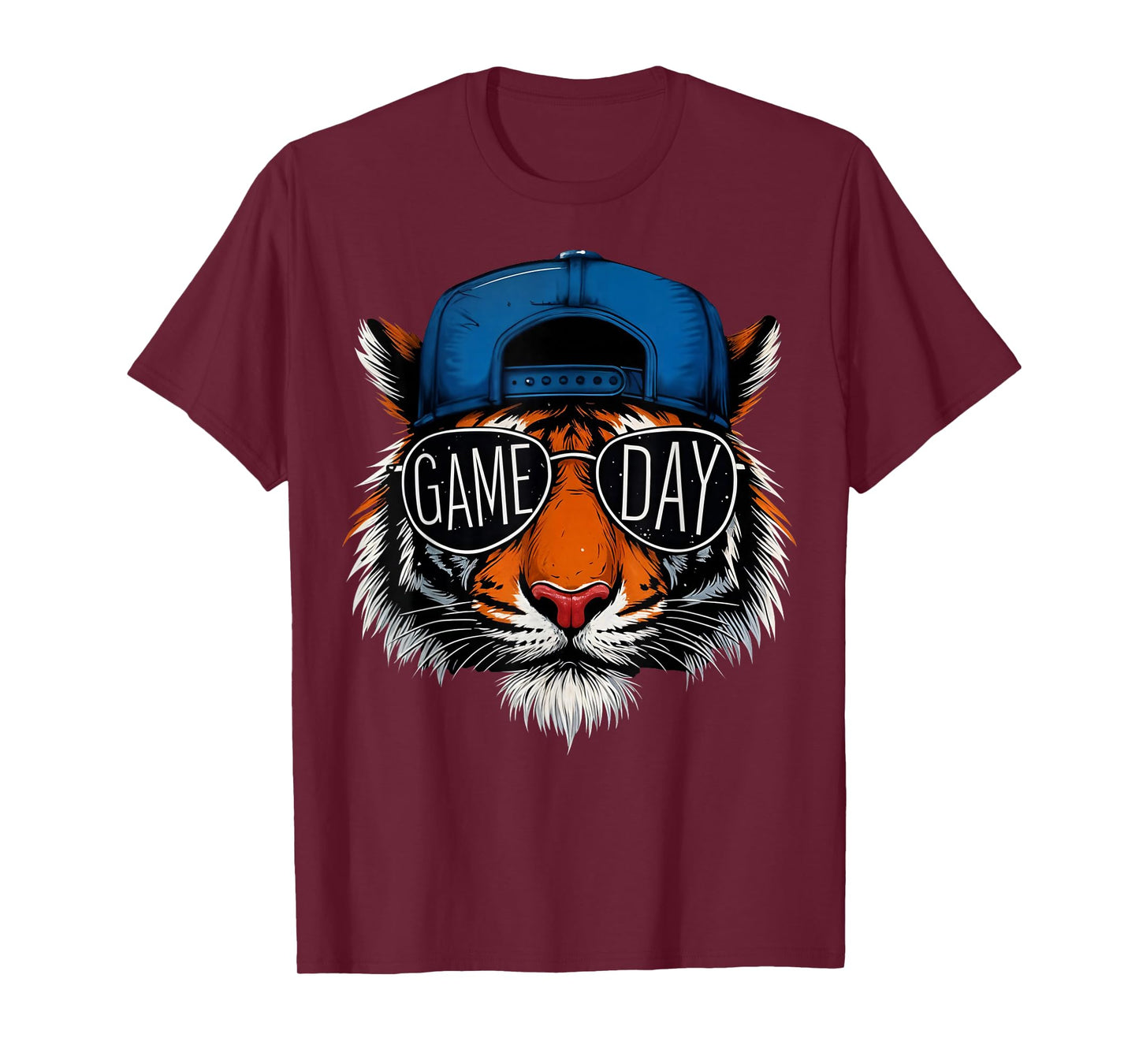 Vintage Game Day Retro Name Tiger Gift for Men Women Kid T-Shirt