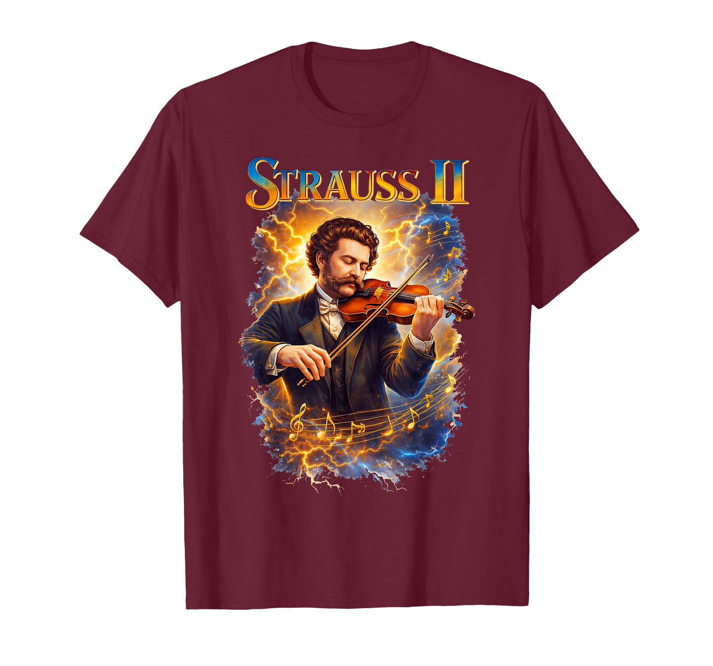 Johann Strauss II Composer T-Shirt