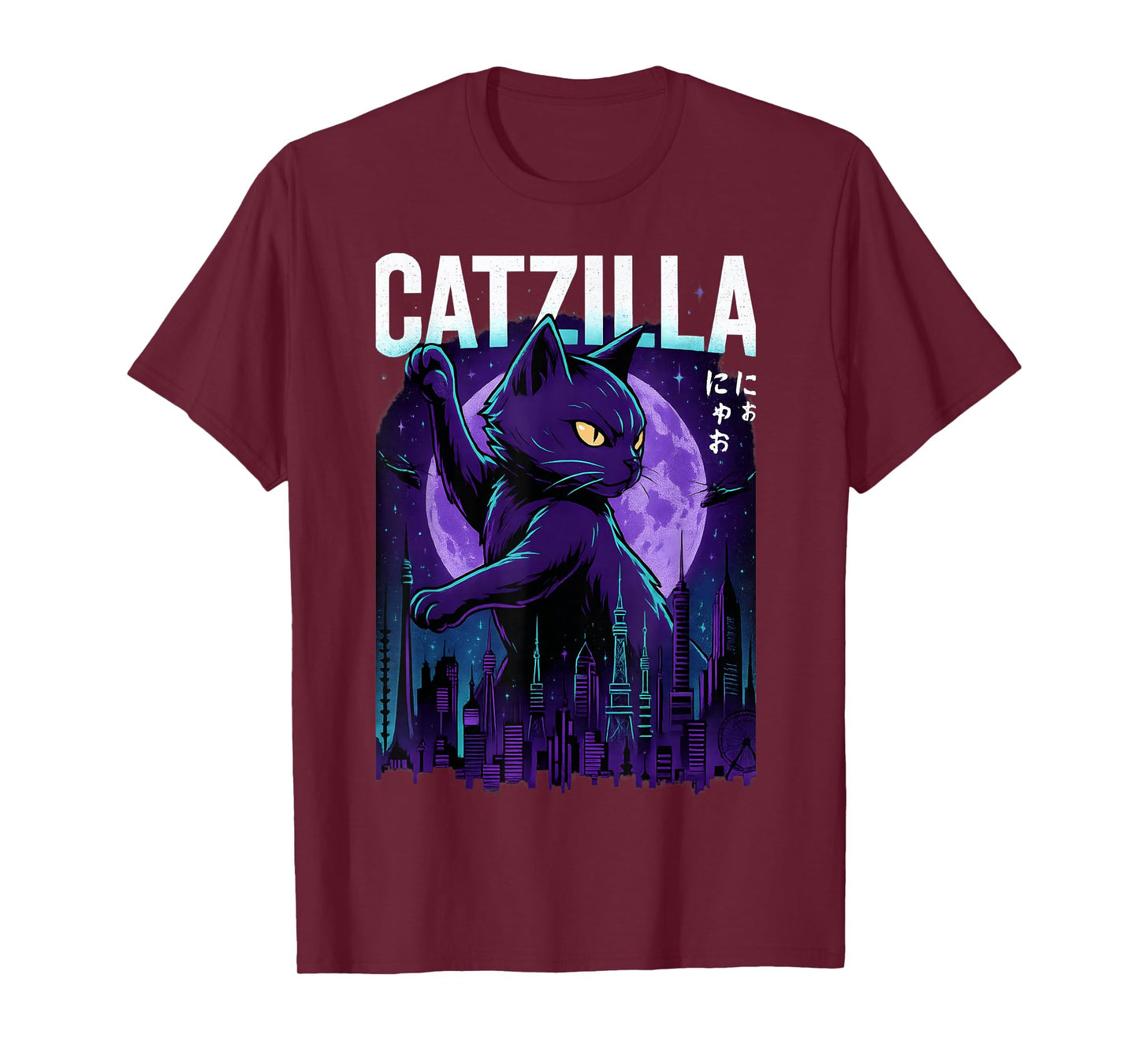 Catzilla Funny Cat, Funny Cat, Cat Lover T-Shirt