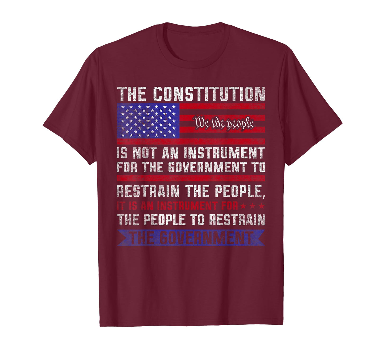 The Constitution Is An Instrument - US Patriotic T-Shirt
