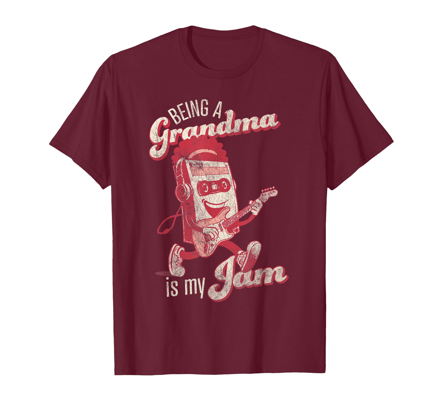 Funny Retro Grandmother Being a Grandma is My Jam T-Shirt