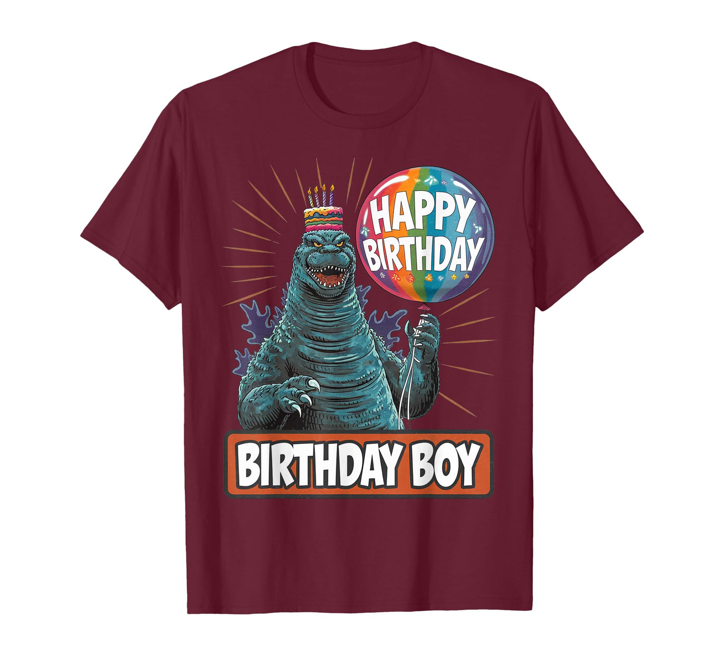 Kaiju Birthday Boy Fun Monster Movie Party Decoration Gifts T-Shirt