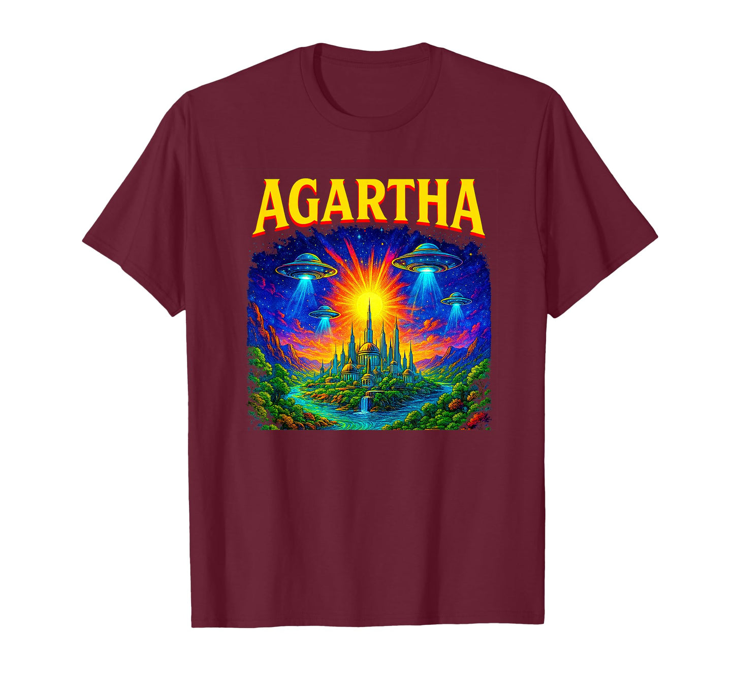 Agartha Legendary Kingdom Meme Great Noticer T-Shirt
