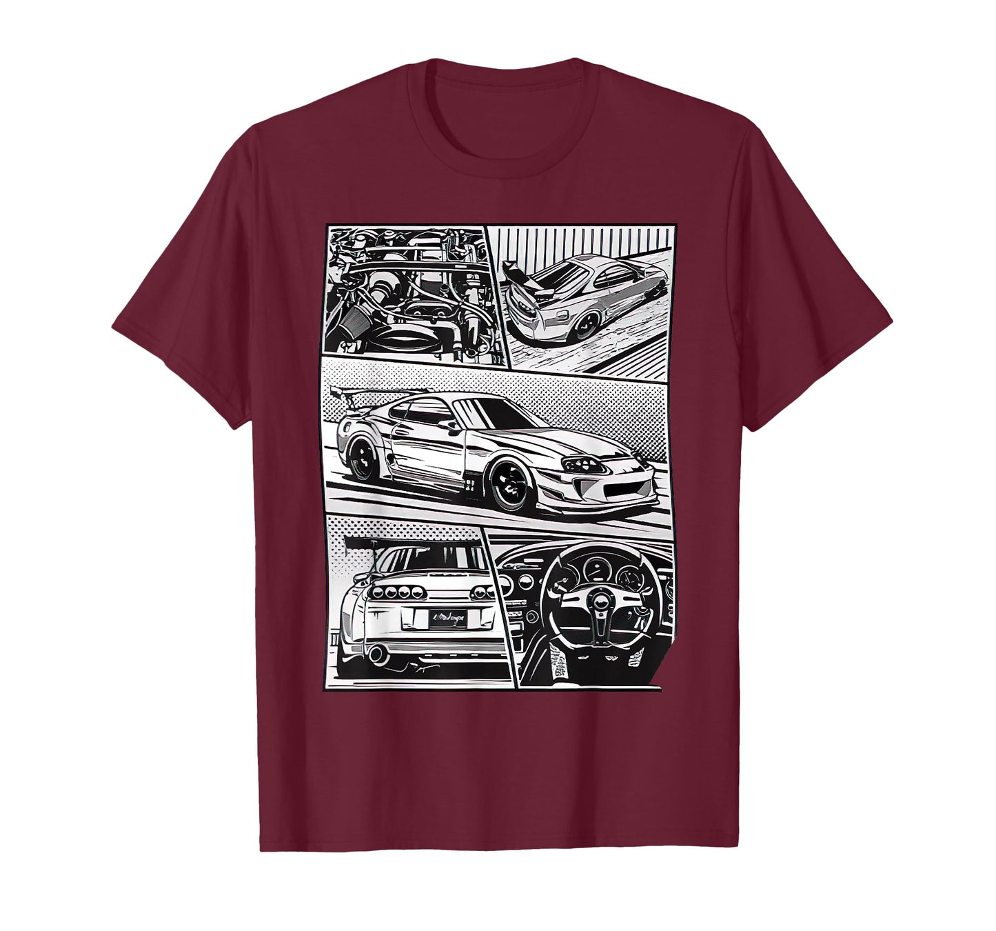 Supra JDM comic book, nice gift idea for men and women T-Shirt