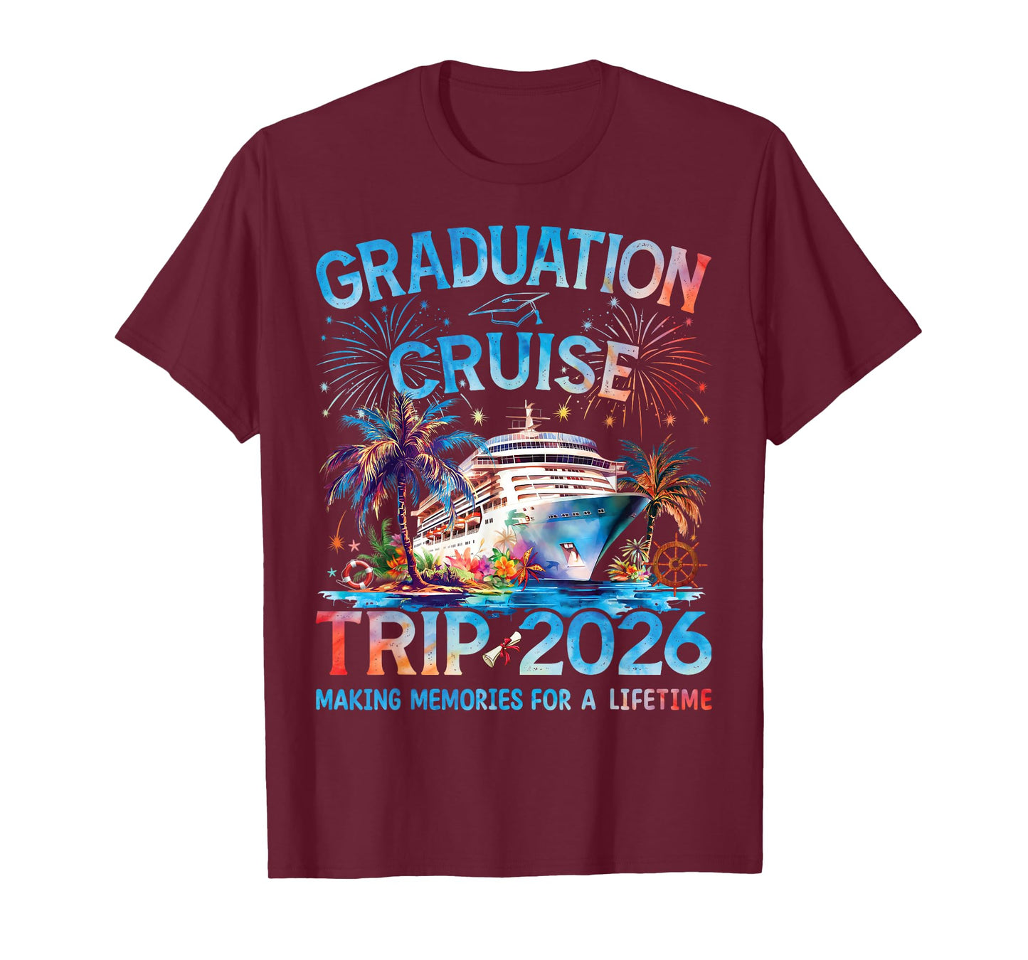 Graduation Cruise Trip 2026 Its a Senior Grad Vacation Squad T-Shirt