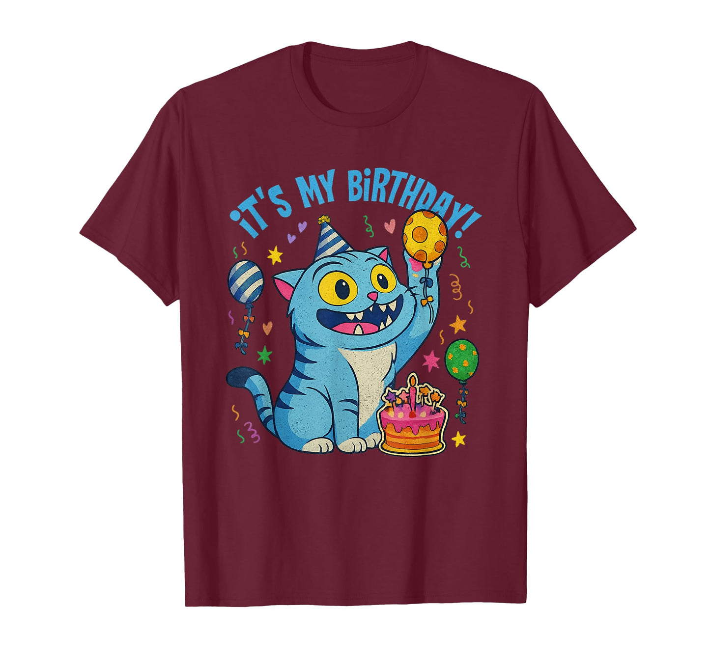 Derpy Cat Birthday Costume, K Pop Inspired Tee T-Shirt
