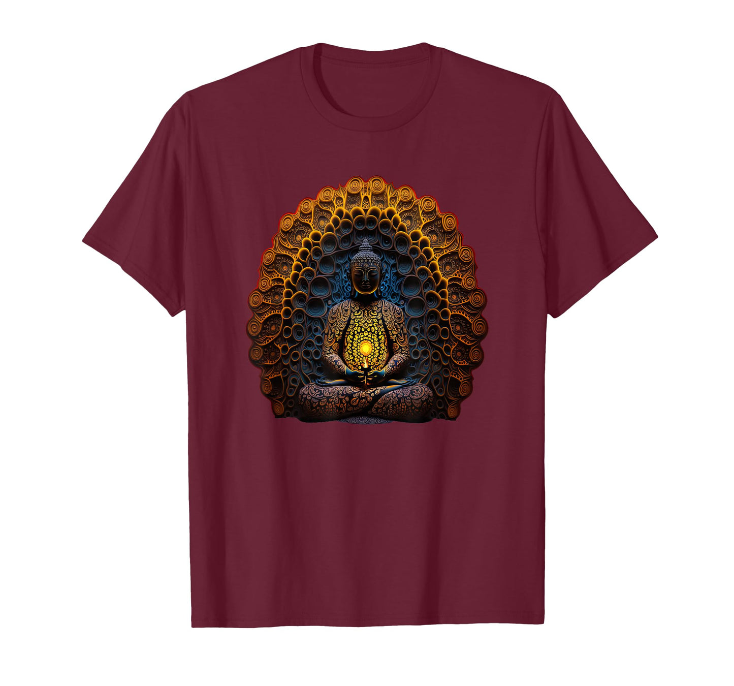 Buddha Statue Yoga Buddhist Zen Buddhism Meditation T-Shirt