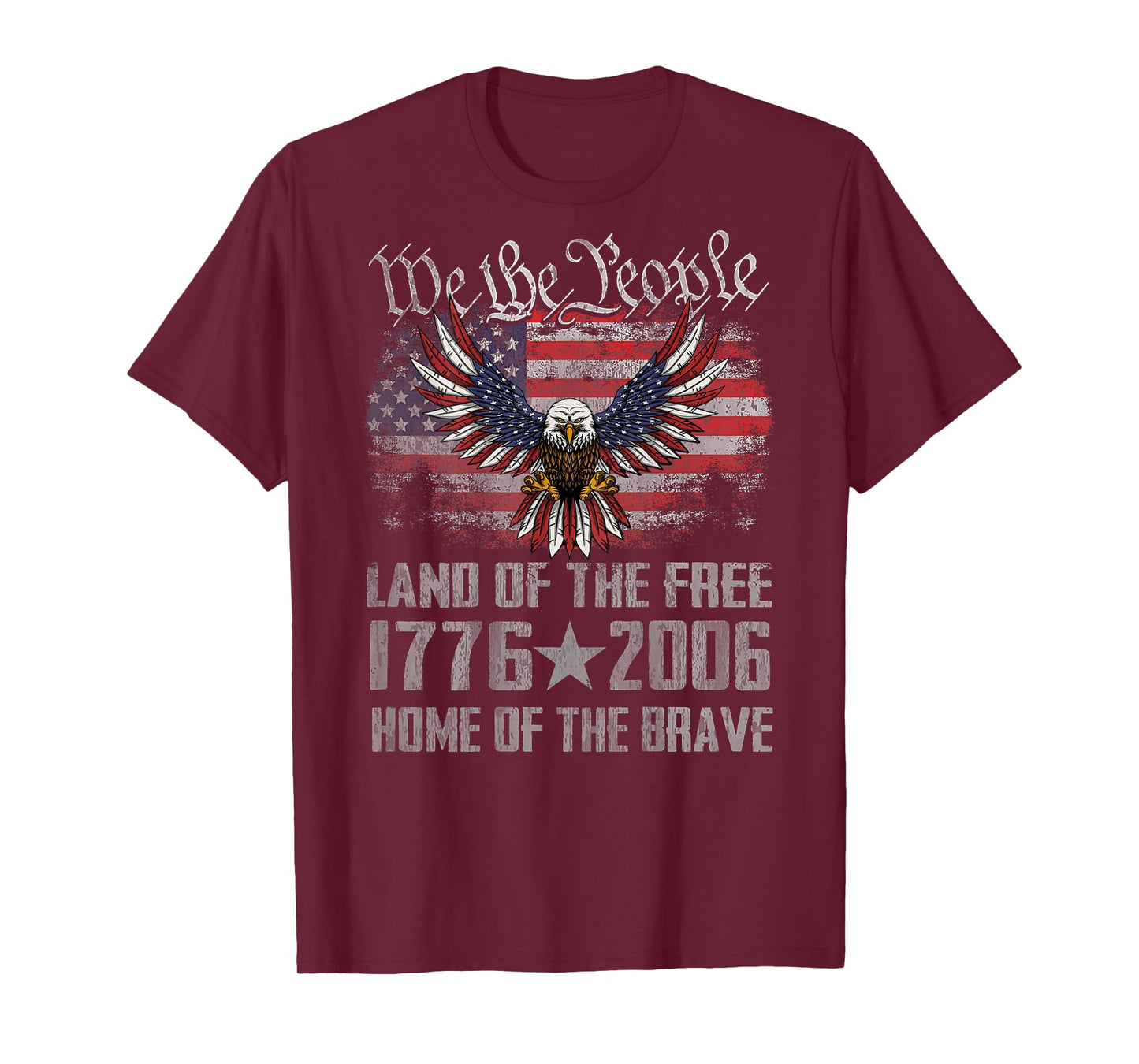 American Flag Eagle Shirt 250 Years 1776-2026 250th Birthday T-Shirt