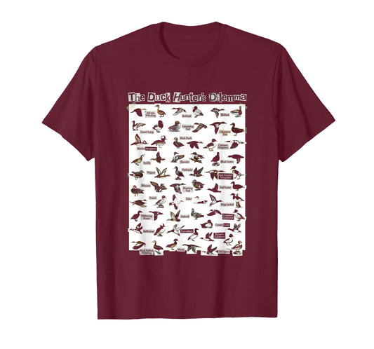 Guide Waterfowl Chart T-Shirt