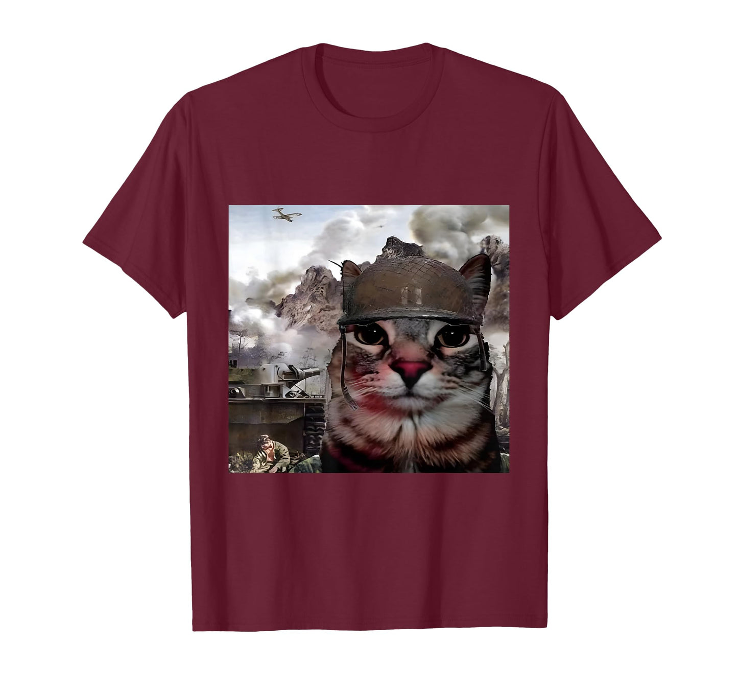 Thousand Yard Stare Cat T-Shirt