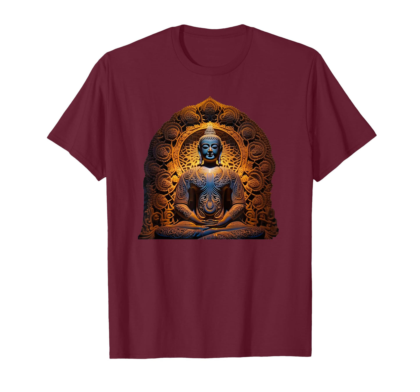 Buddha Statue Yoga Buddhist Zen Buddhism Meditation T-Shirt