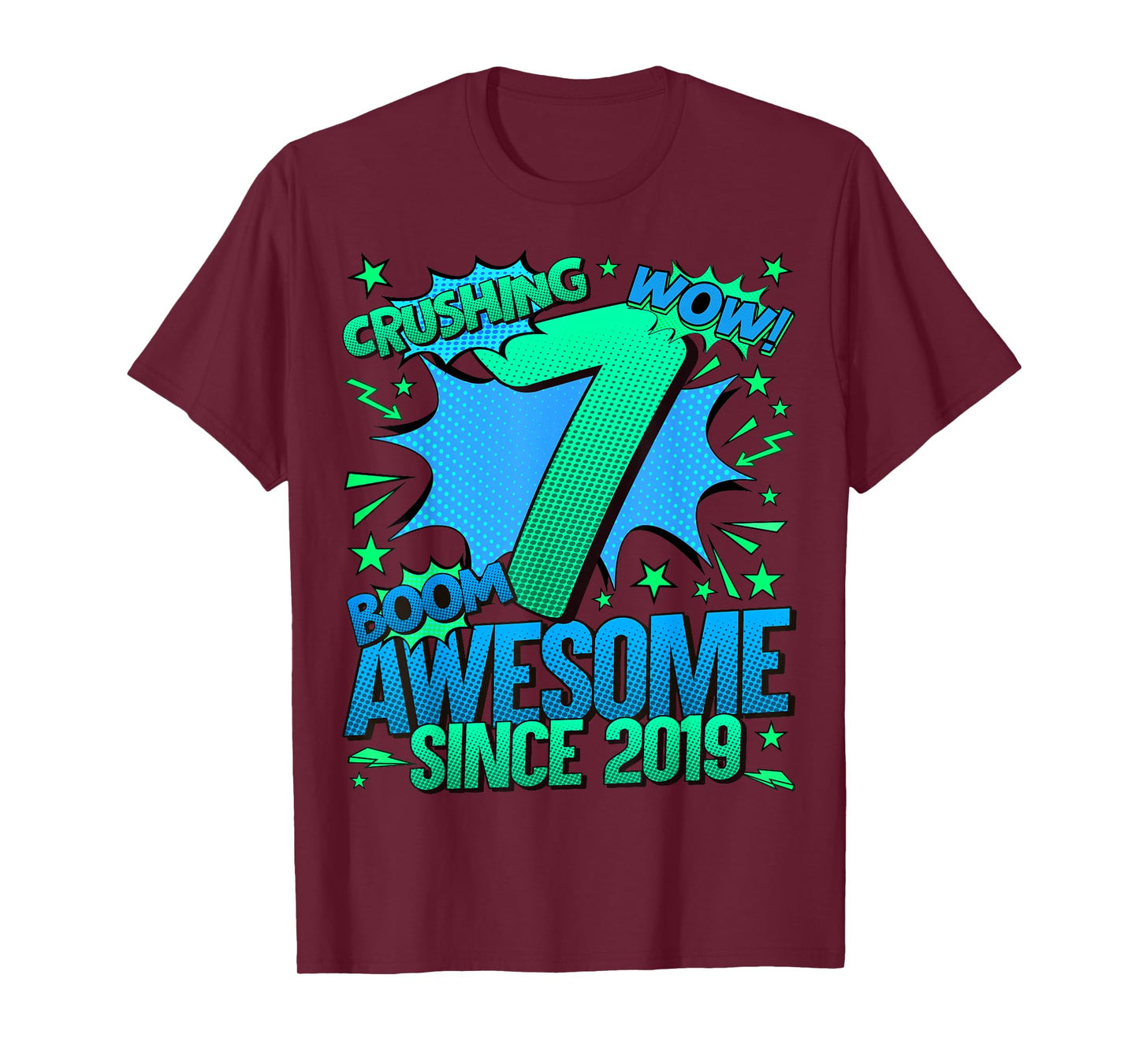 7 Year Old Gifts for Boys 7th Birthday Boy 7 Year Old Boy T-Shirt
