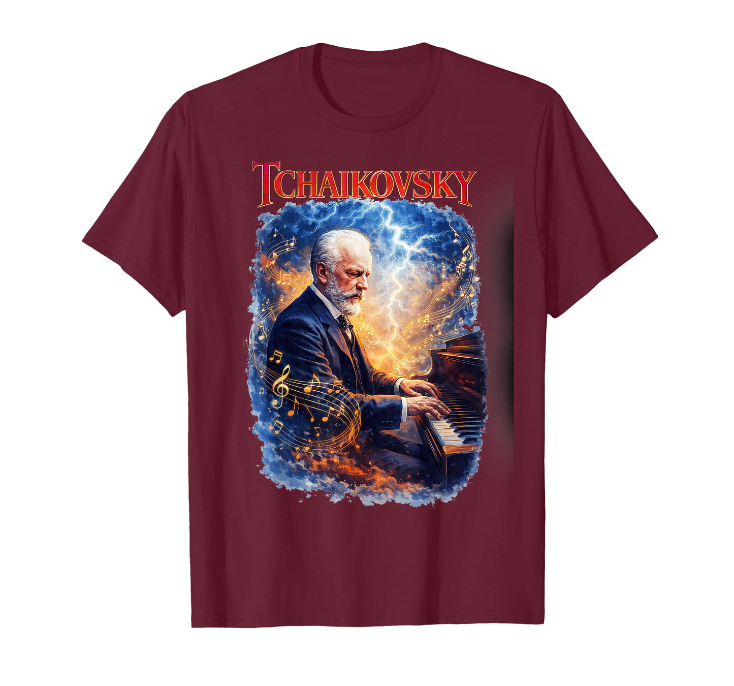 Pyotr Ilyich Tchaikovsky Composer T-Shirt