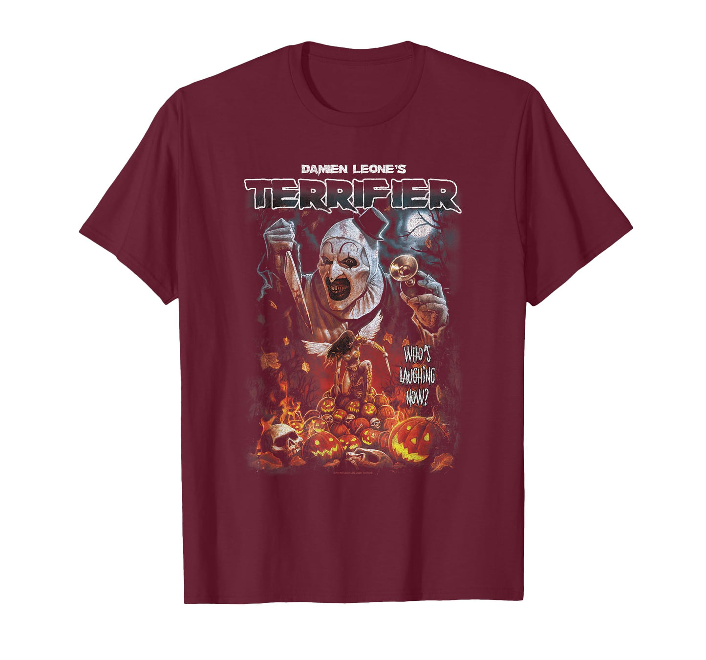 Terrifier Art the Clown Halloween Poster Horror Movie T-Shirt