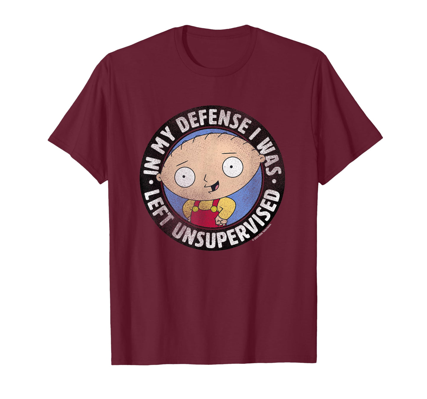 Family Guy Stewie I Was Left Unsupervised T-Shirt