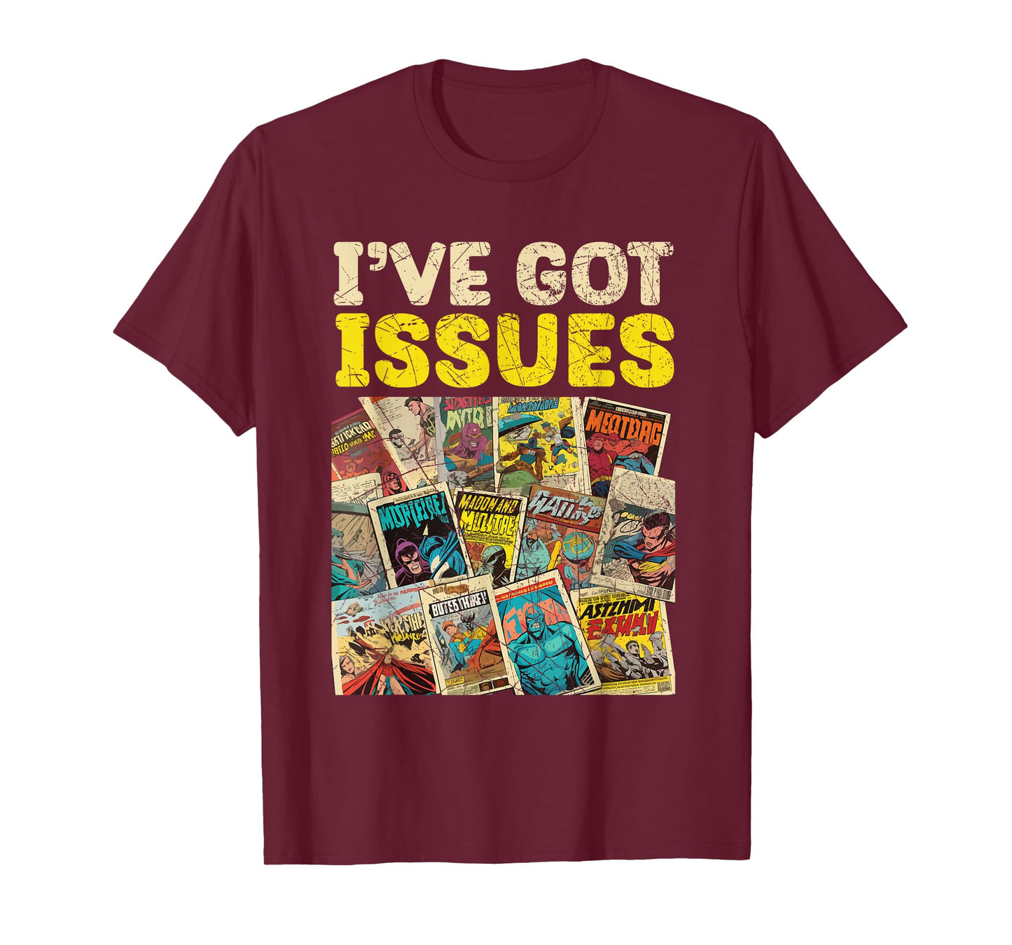 Comic Collector Comic Reader Reading Comic Books T-Shirt