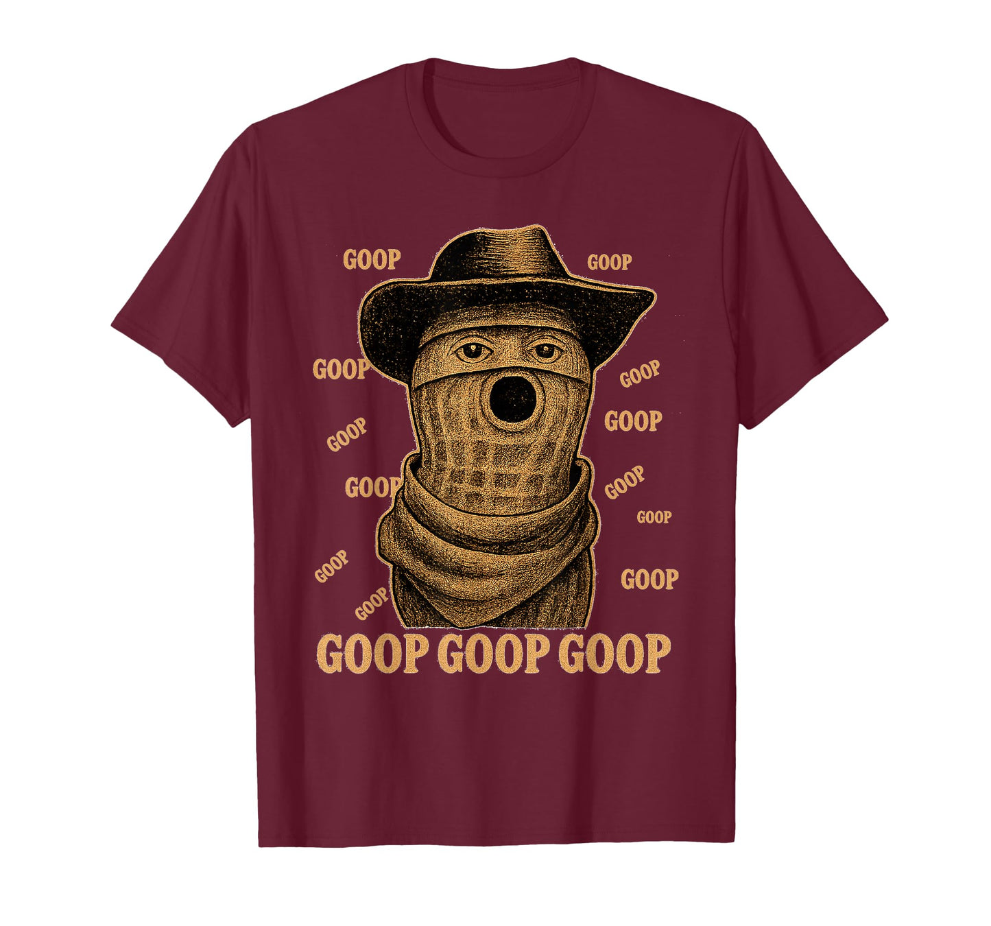 Funny Goop Goop Goop The Burnt Peanut Goop Bungulator T-Shirt