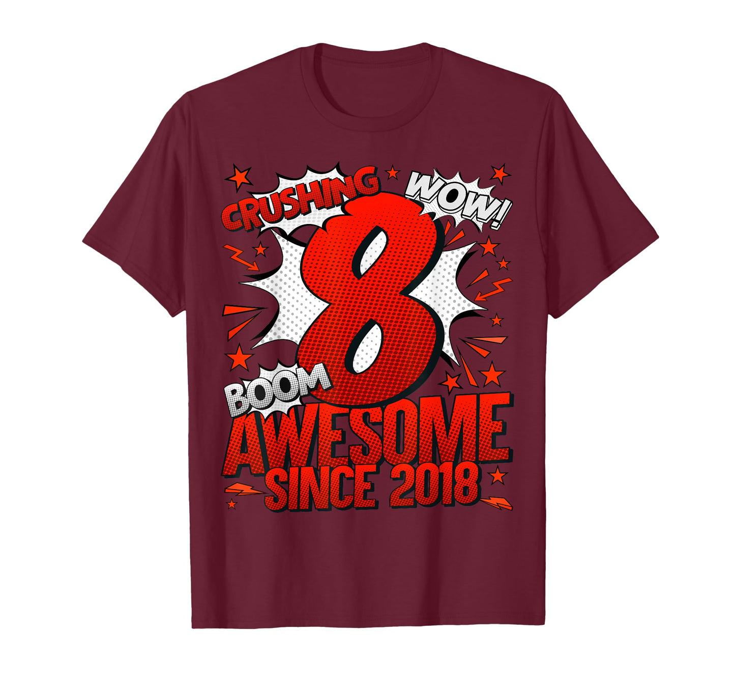 8 Year Old Gifts for Boys 8th Birthday Boy 8 Year Old Boy T-Shirt