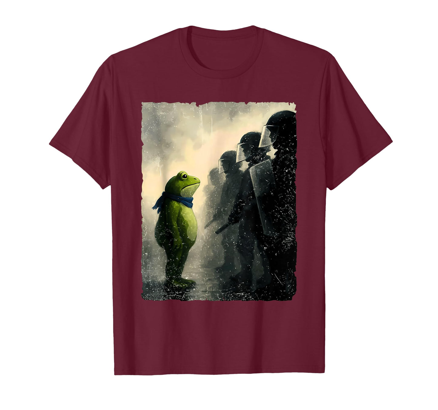 Portland Frog Protest Funny Frog Shirt for Men and Women T-Shirt