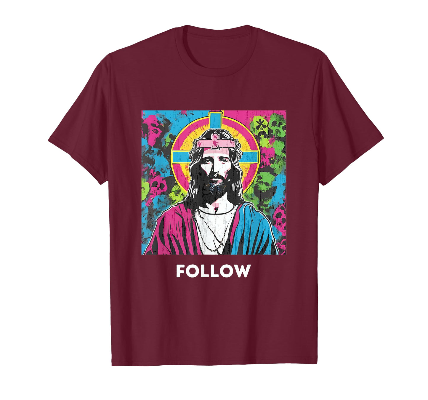 Pop Art Jesus – Faith in Color T-Shirt