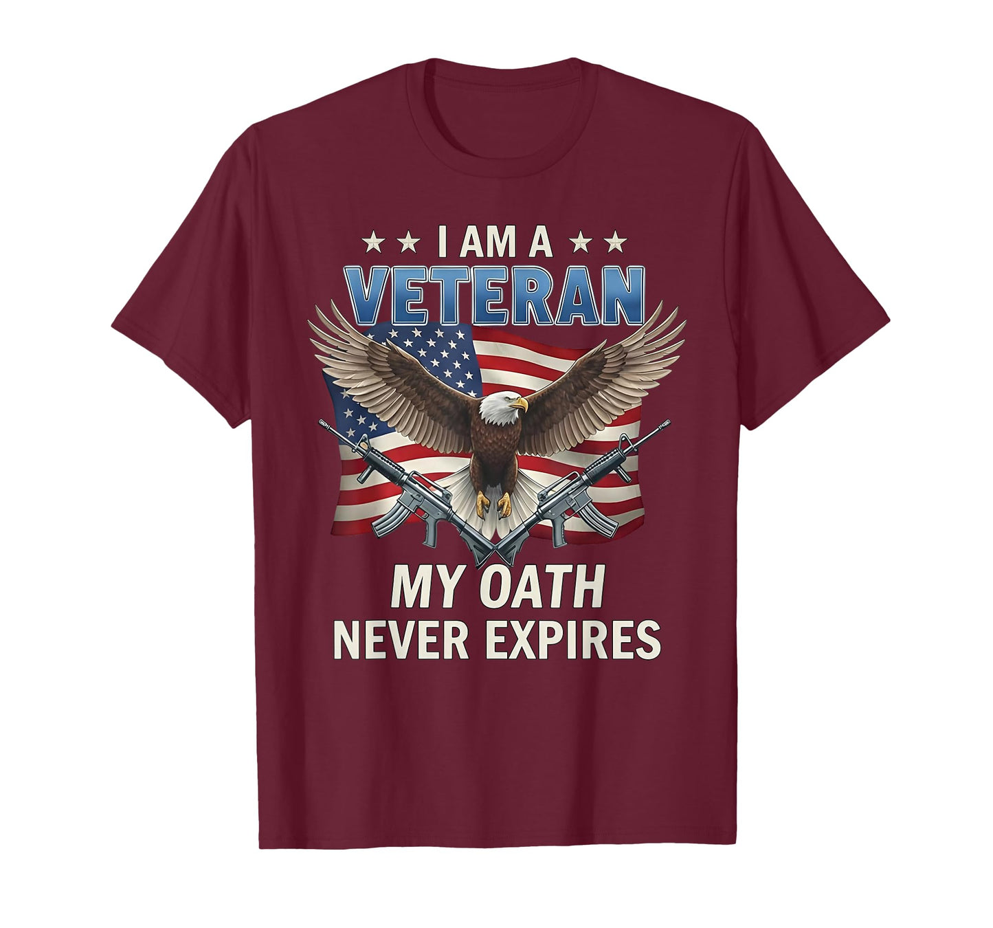 I Am A Veteran My Oath Never Expires T-Shirt