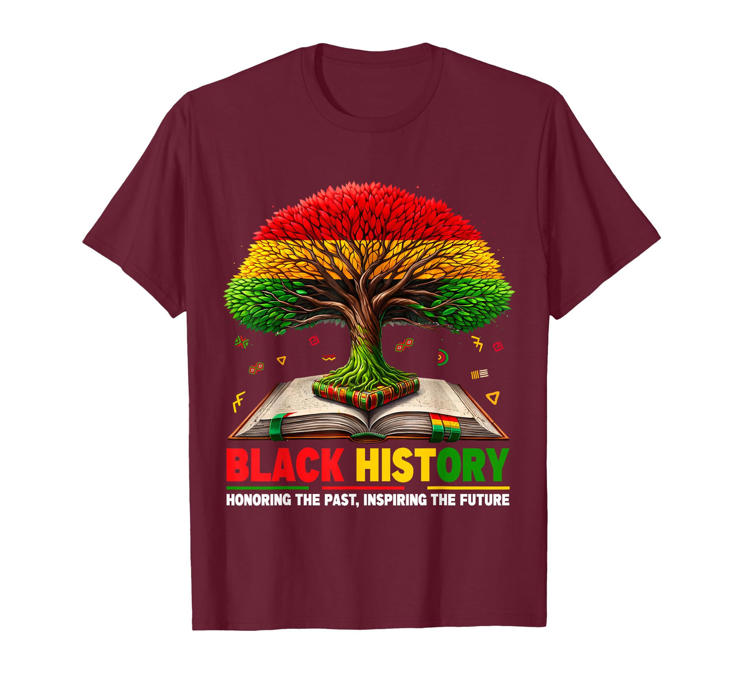 Black History Inspiring The Future African Men Women T-Shirt