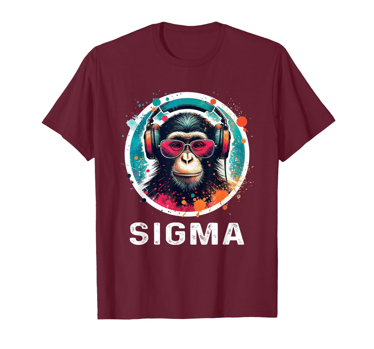 Sigma Meme Shirts Ironic Meme Shirt Funny Sigma Shirt Monkey T-Shirt