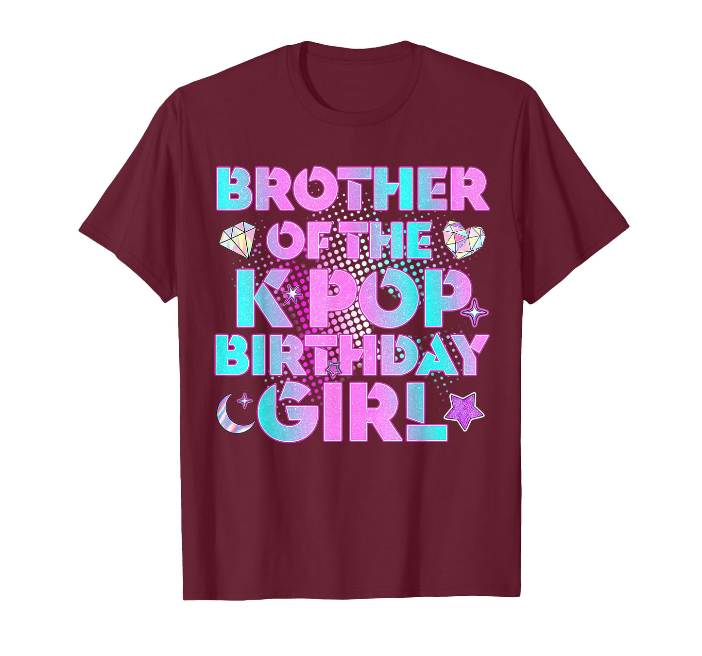 Brother of The K-Pop Birthday Girl Matching Family Bro Kids T-Shirt