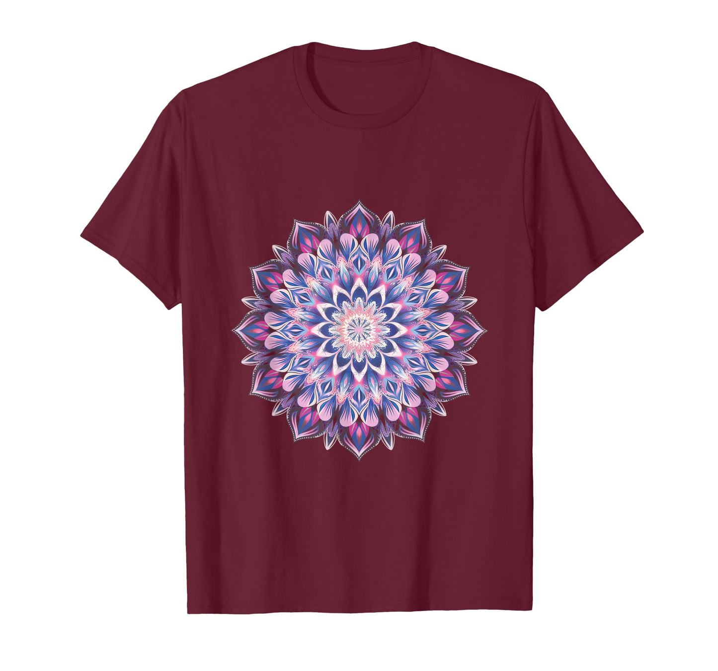 Boho Yoga Art Spiritual Meditation Sacred Geometry T-Shirt