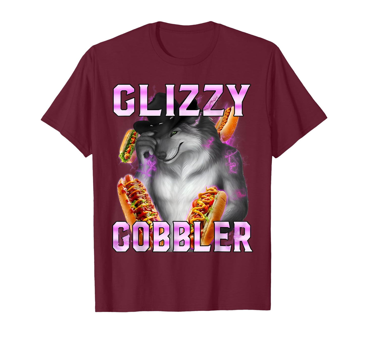 Funny Glizzy Gobbler Meme Hilarious Hot Dog Glizzy Lovers T-Shirt